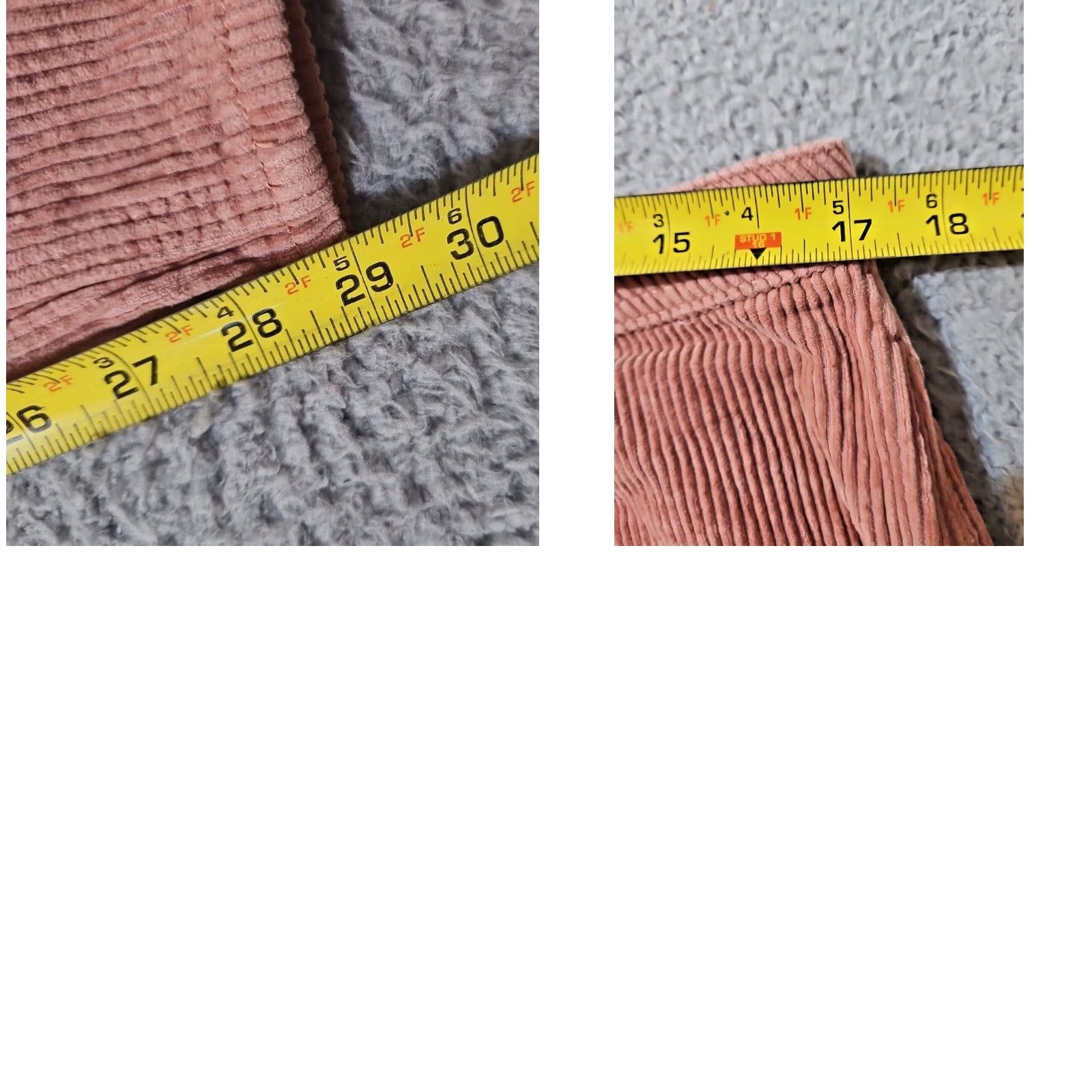 Empyre Empyre Pants Men's 32x29 Pink Corduroy Relax Baggy Straight Skater 90s Y2K Retro Size US 32 / EU 48 - 8 Thumbnail