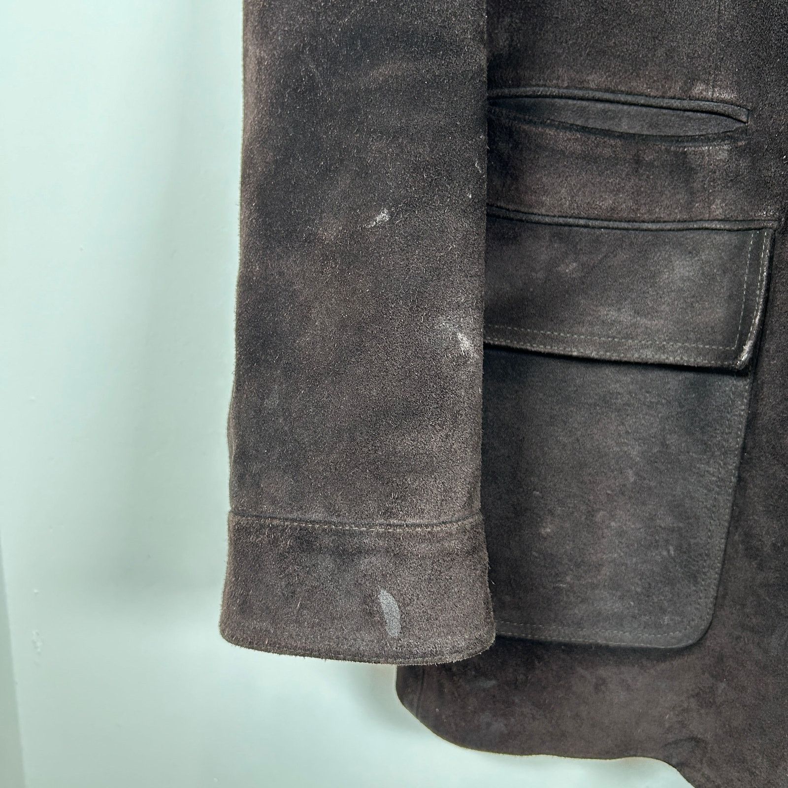 Gucci Gucci Brown Suede Leather Over Coat Size 50it Size US M / EU 48-50 / 2 - 4 Thumbnail