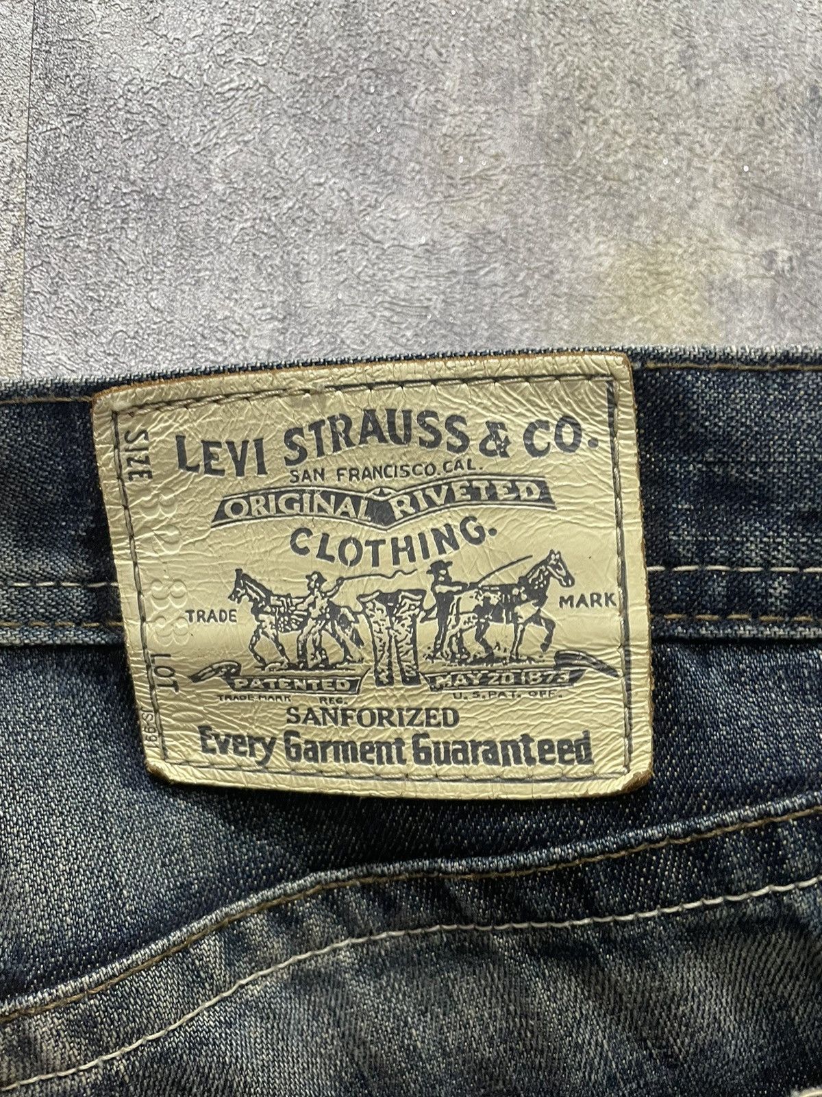 Japanese Brand × Levi's × Vintage 🔥🔥Vintage levi’s distressed denim🔥🔥 Size US 32 / EU 48 - 13 Thumbnail