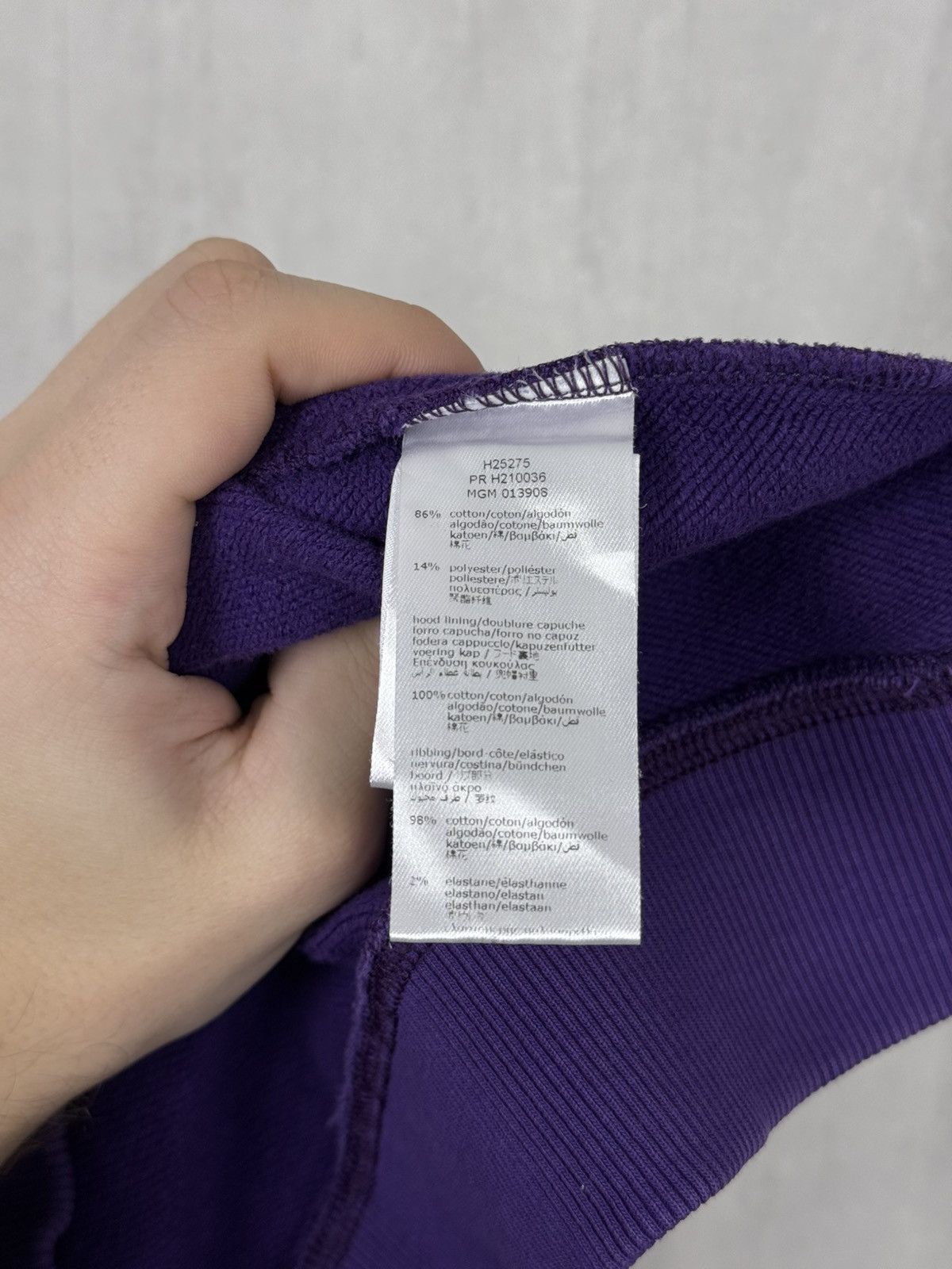 Givenchy Givenchy Kids Big Logo Purple Hoodie Size 12Y Size XS / US 0-2 / IT 36-38 - 14 Thumbnail