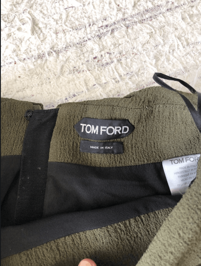 Tom Ford Tom Ford Skirt Dress Shirt Top Jacket Coat Blazer EX0119 Size 26" / US 2 / IT 38 - 2 Thumbnail