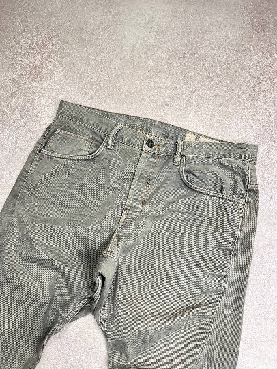Allsaints × Vintage VINTAGE ALLSAINTS GRAY FLARED AVANTGARDE ARCHIVAL JEANS 36 Size US 36 / EU 52 - 4 Thumbnail