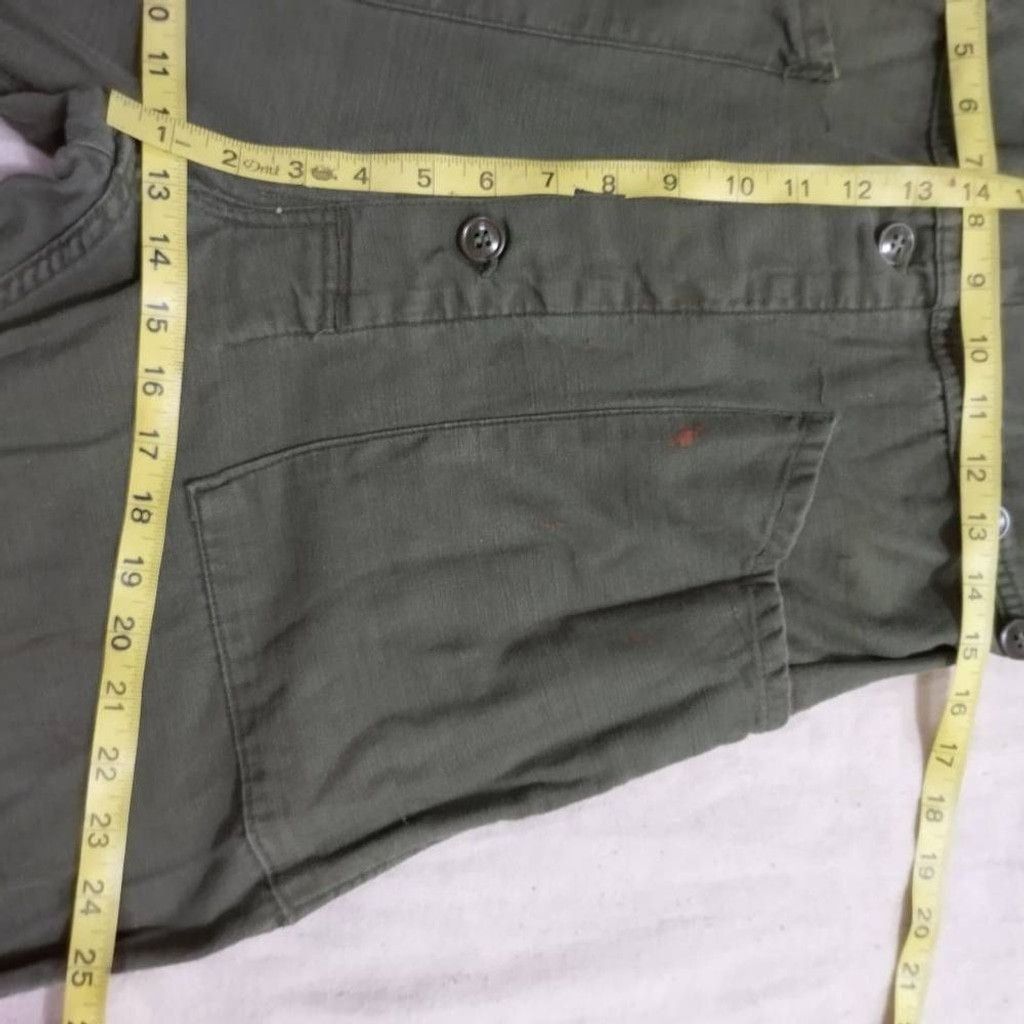 Vintage Vanderbilt Shirt Co. olive green coveralls men's sz S 10224 Size US 30 / EU 46 - 2 Thumbnail