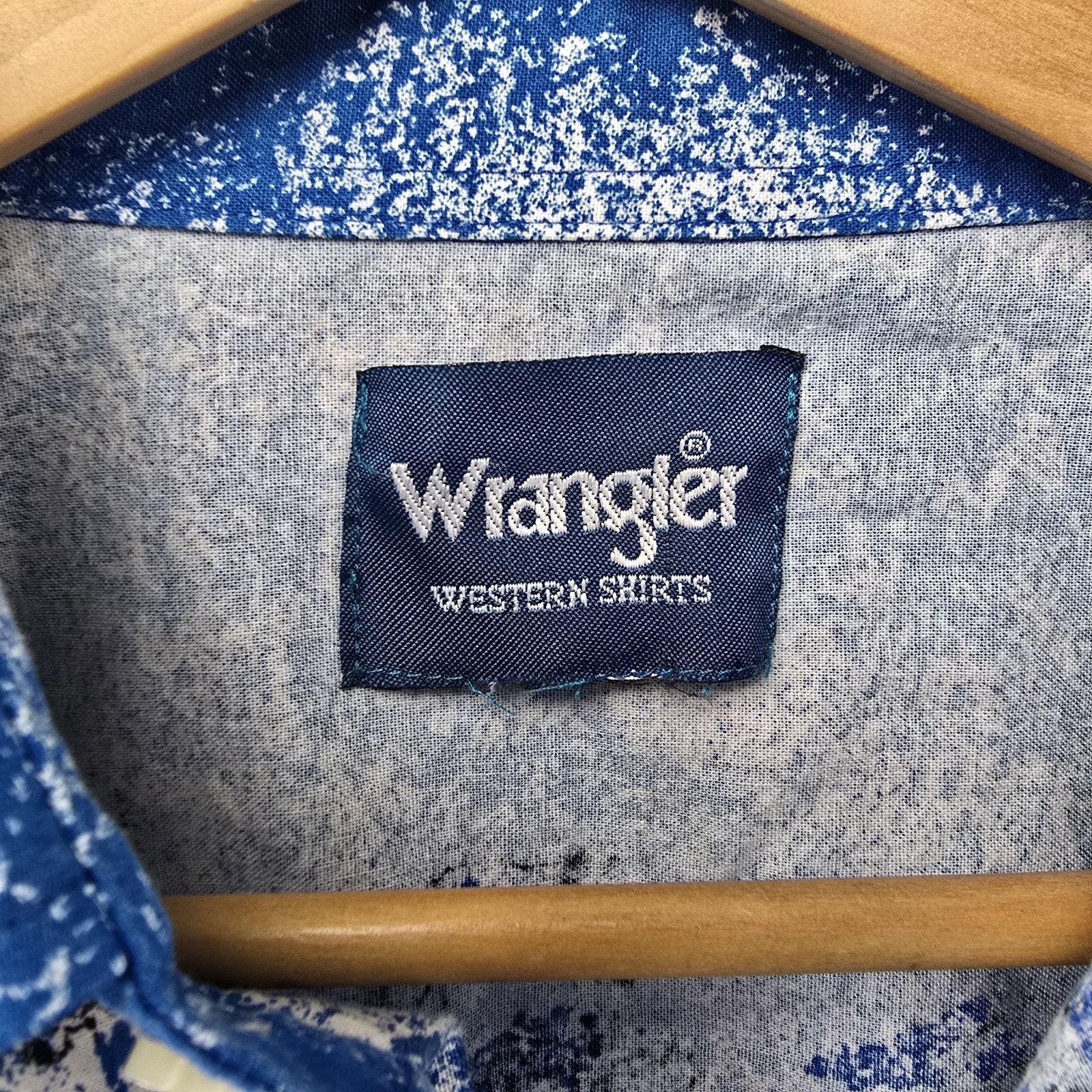 Wrangler Vtg Wrangler Western Shirt Mens XL Eagle Western Pearl Snap Size US XL / EU 56 / 4 - 6 Thumbnail