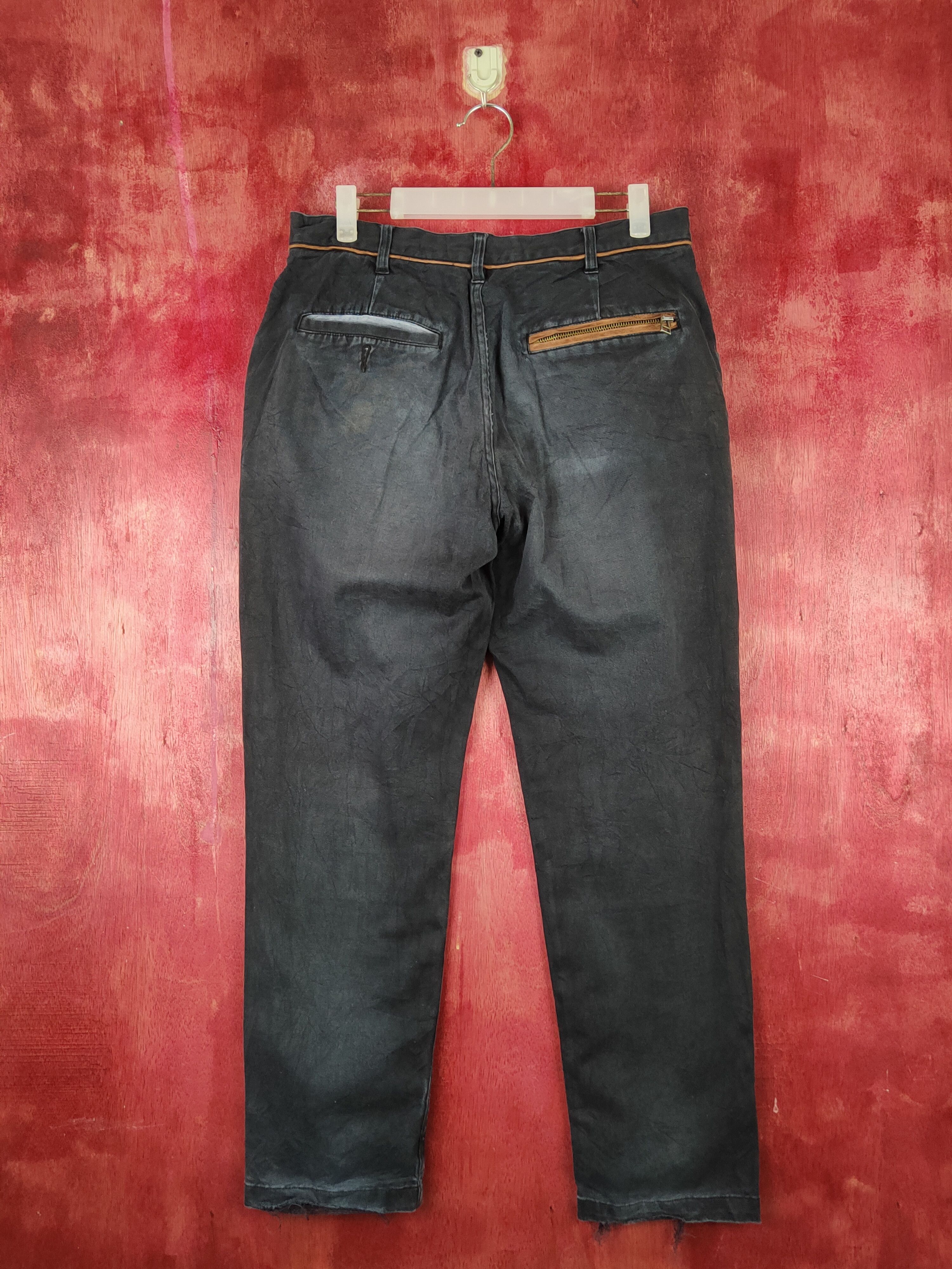 Japanese Brand × Vintage Confirm vintage distressed Ripped Casual Pants #S1430 Size US 31 - 8 Thumbnail