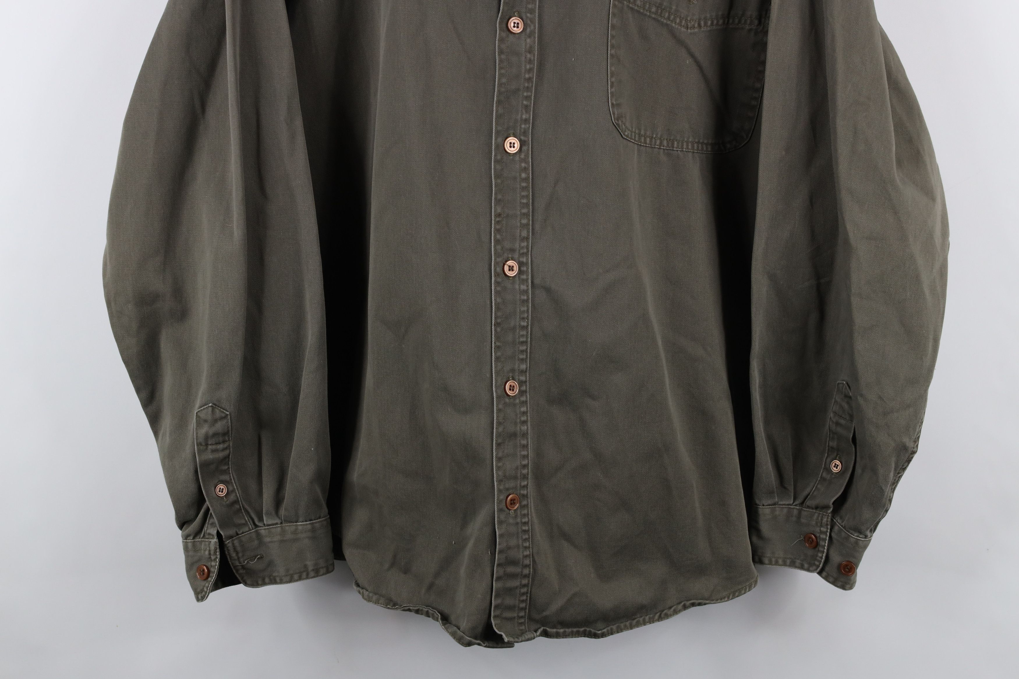 Vintage Vintage 90s Streetwear Las Vegas Nevada Button Shirt Green Size US XL / EU 56 / 4 - 3 Thumbnail