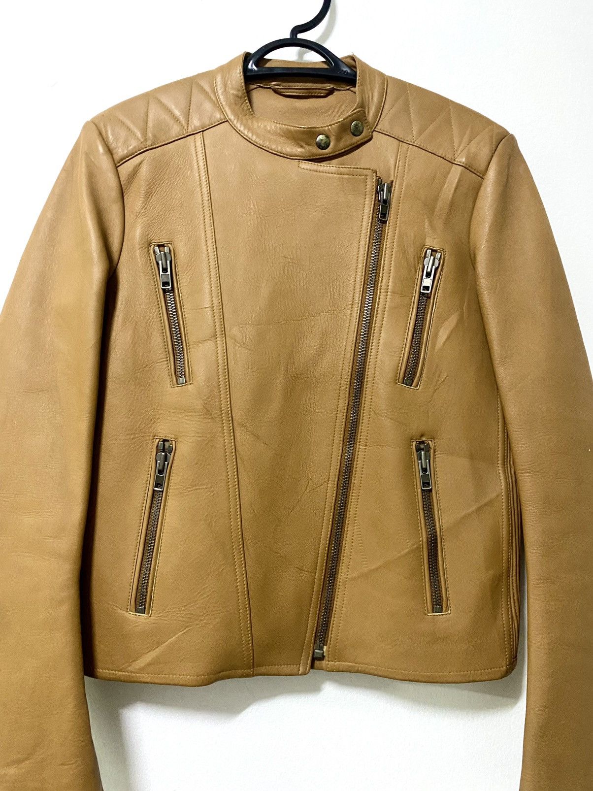 Maison Margiela Maison margiela 7 zip motorcycle leather Biker jacket Size S / US 4 / IT 40 - 5 Thumbnail