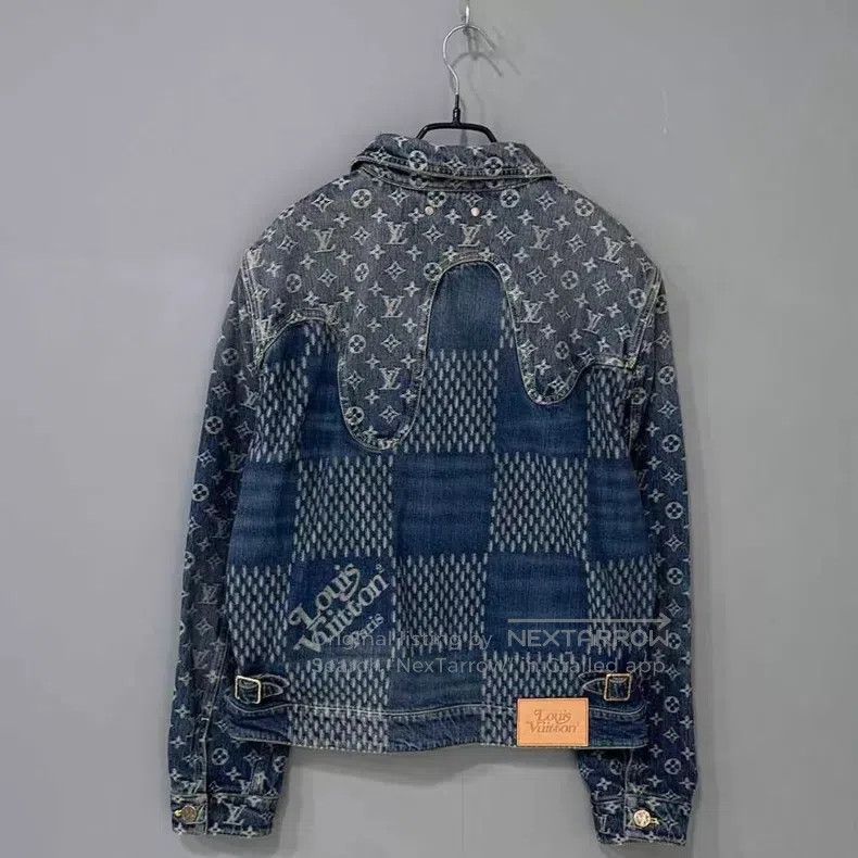 Louis Vuitton Louis Vuitton Nigo co-branded full-print denim jacket Size US S / EU 44-46 / 1 - 3 Thumbnail