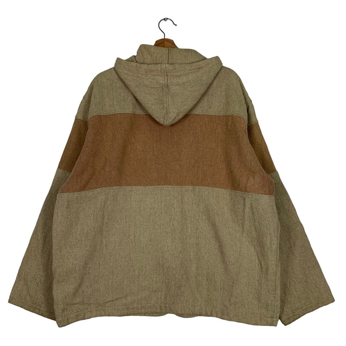 ABAHOUSE ABAHHOUSE Hooded Jacket Button Closure #0329-C15 Size US XL / EU 56 / 4 - 8 Thumbnail