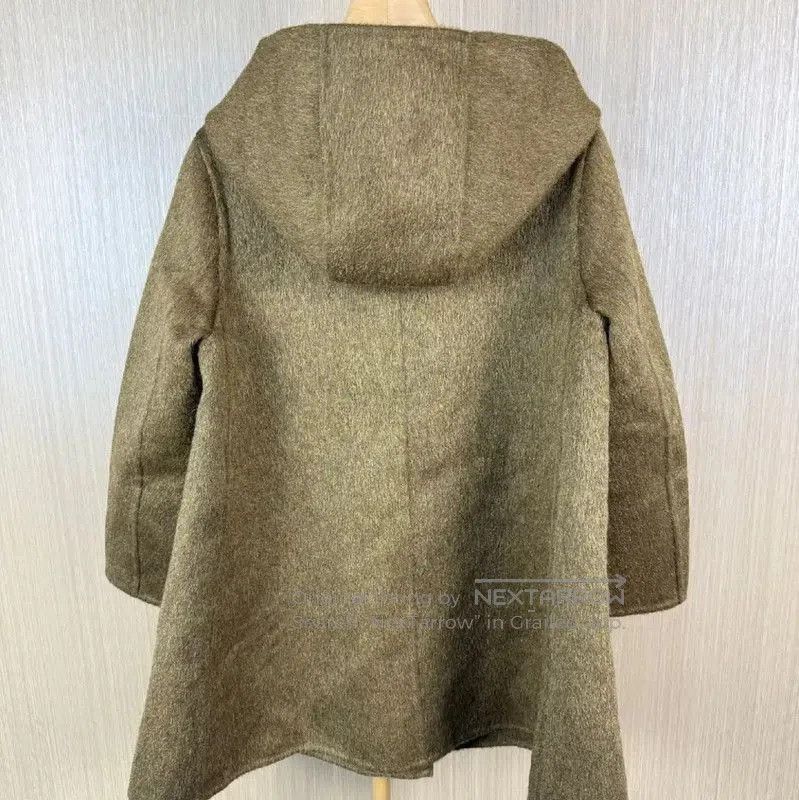 Dior Dior Military Green Wool Women's Coat . Size XS / US 0-2 / IT 36-38 - 2 Thumbnail