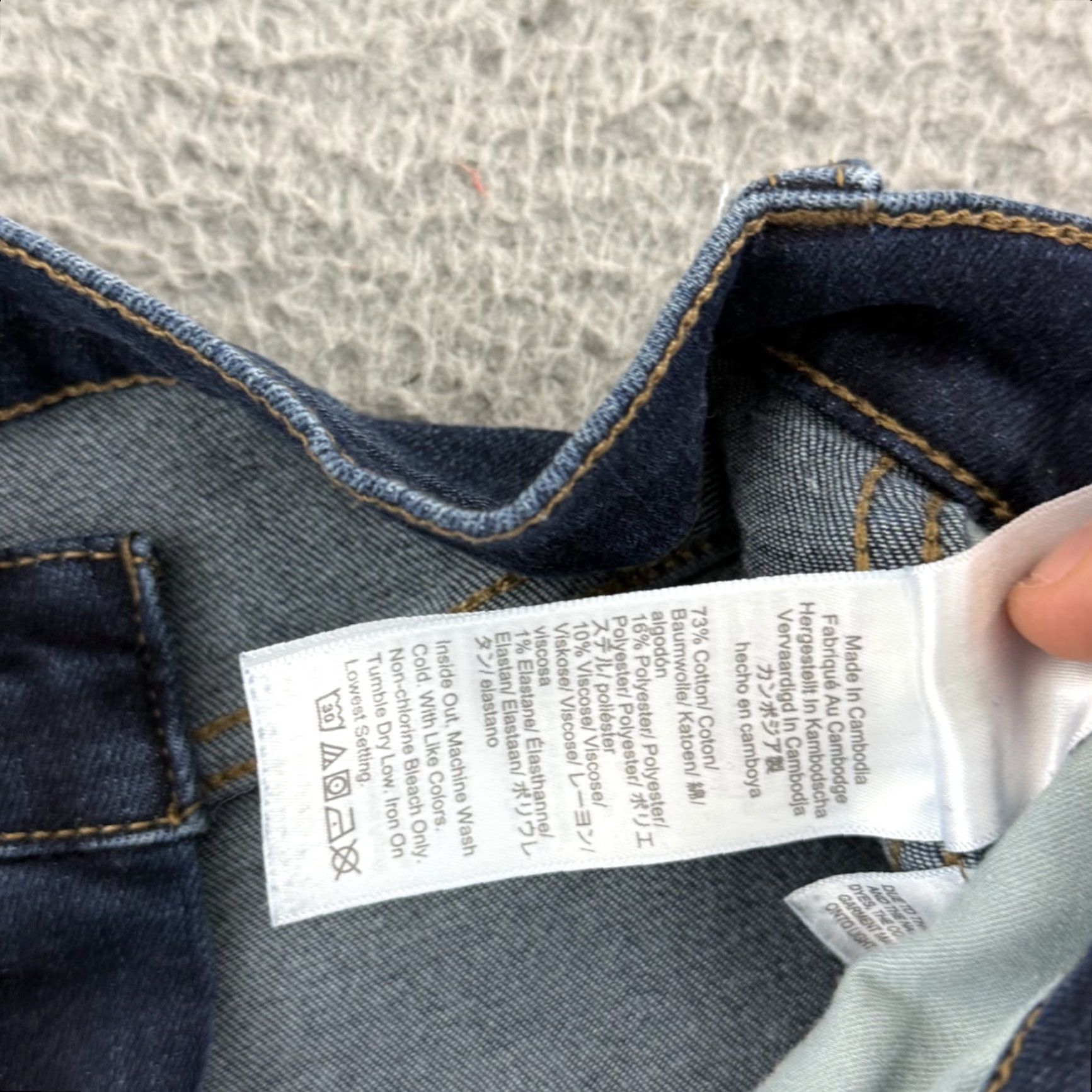 J.Crew VINTAGE J. CREW Jeans Women's 25 Blue Denim High Rise Straight Leg Zip Size 30" / US 8 / IT 44 - 6 Thumbnail