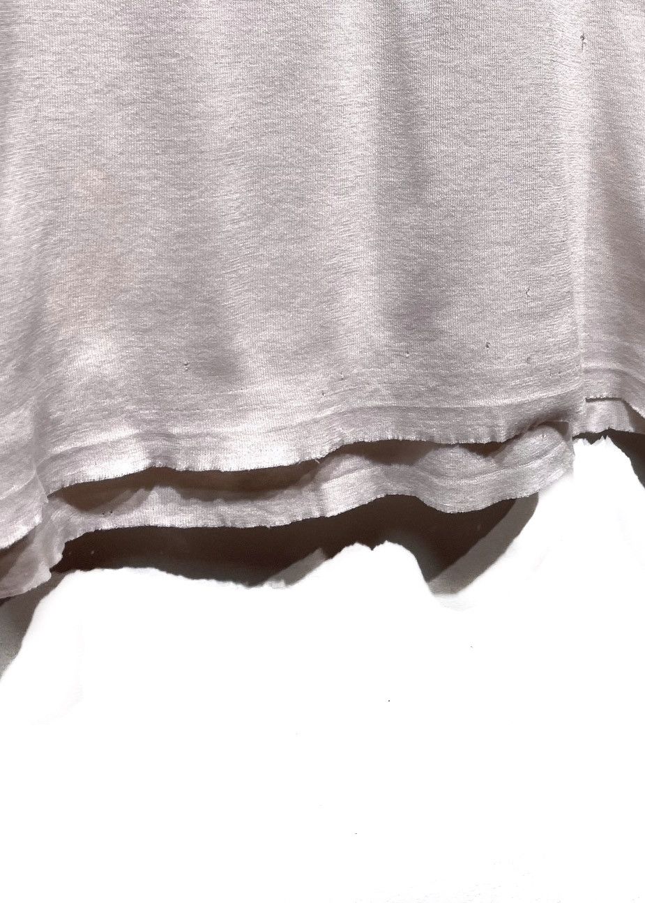 Balmain Balmain Light Pink Distressed Jersey T-shirt Size US S / EU 44-46 / 1 - 5 Thumbnail