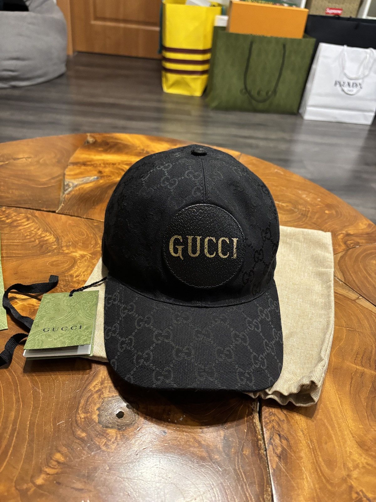 Gucci × Tom Ford × Vintage GUCCI FW99 Logo Wool Stretch