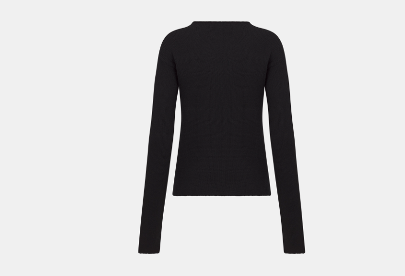 Dior o1w1db10525 354S74 Sweater in Black Size M / US 6-8 / IT 42-44 - 2 Thumbnail