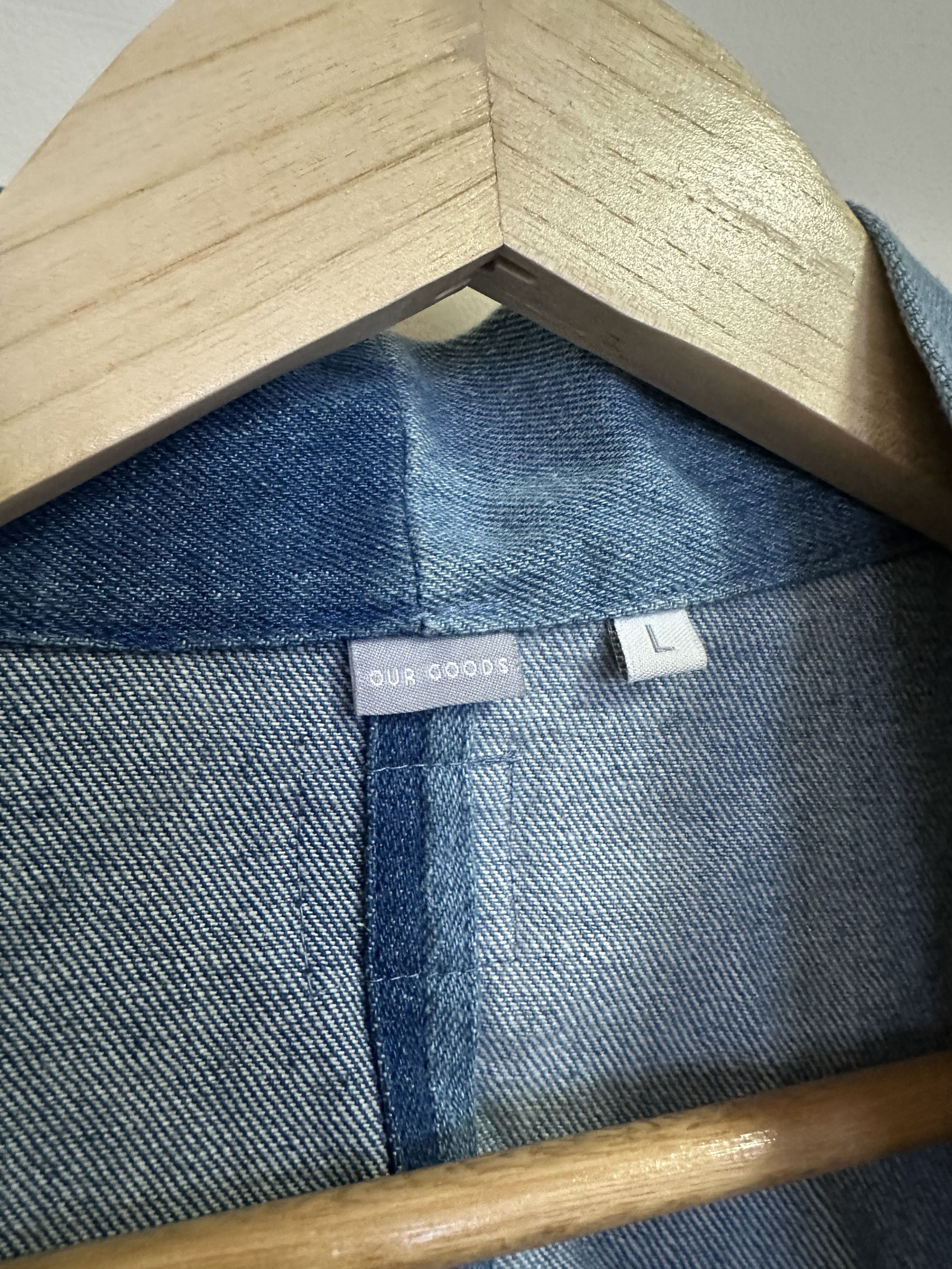 Other Two-Tone Denim Noragi Jacket Size US L / EU 52-54 / 3 - 4 Thumbnail
