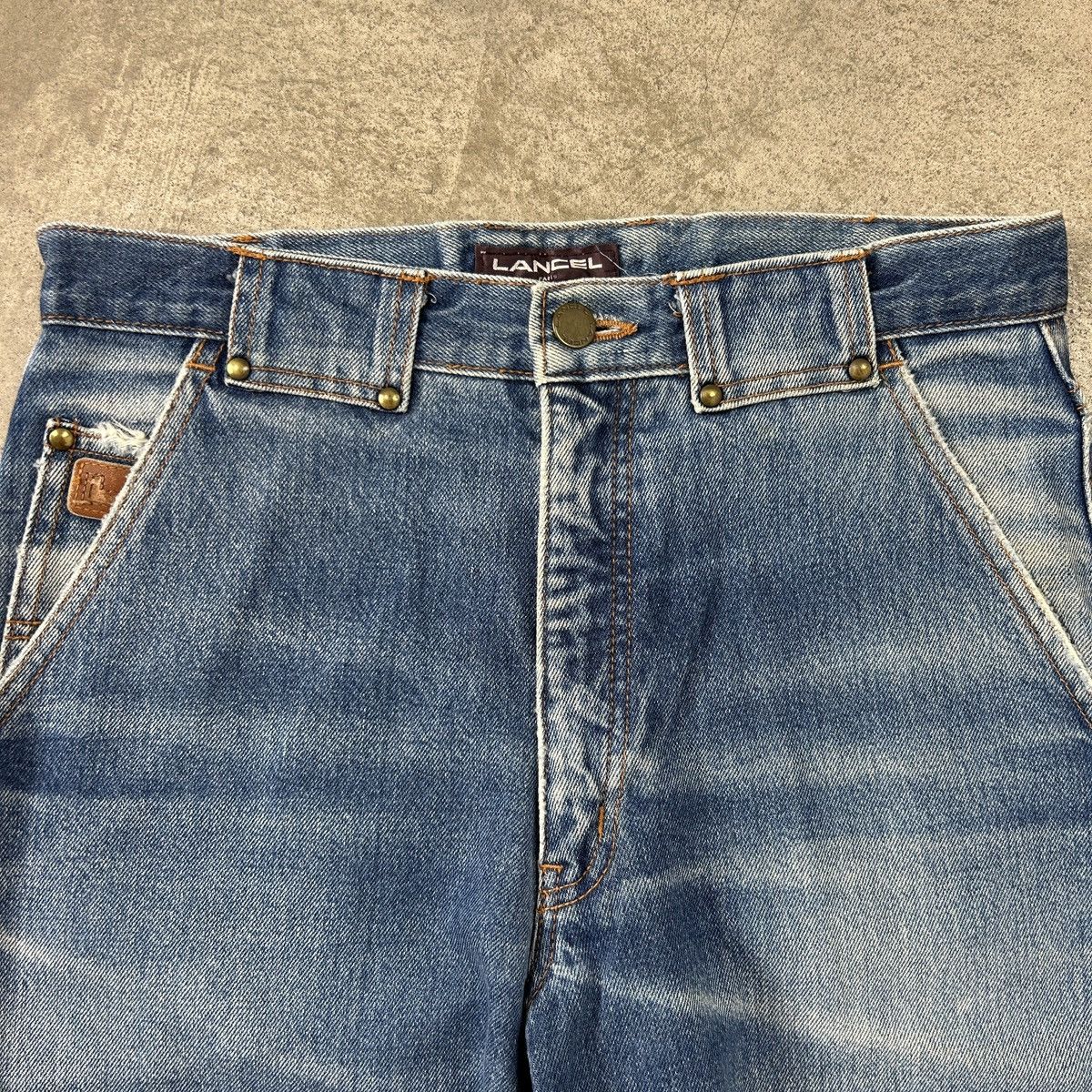 Lancel 1990s Lancel - Baggy Denim Jeans Size US 30 / EU 46 - 6 Thumbnail