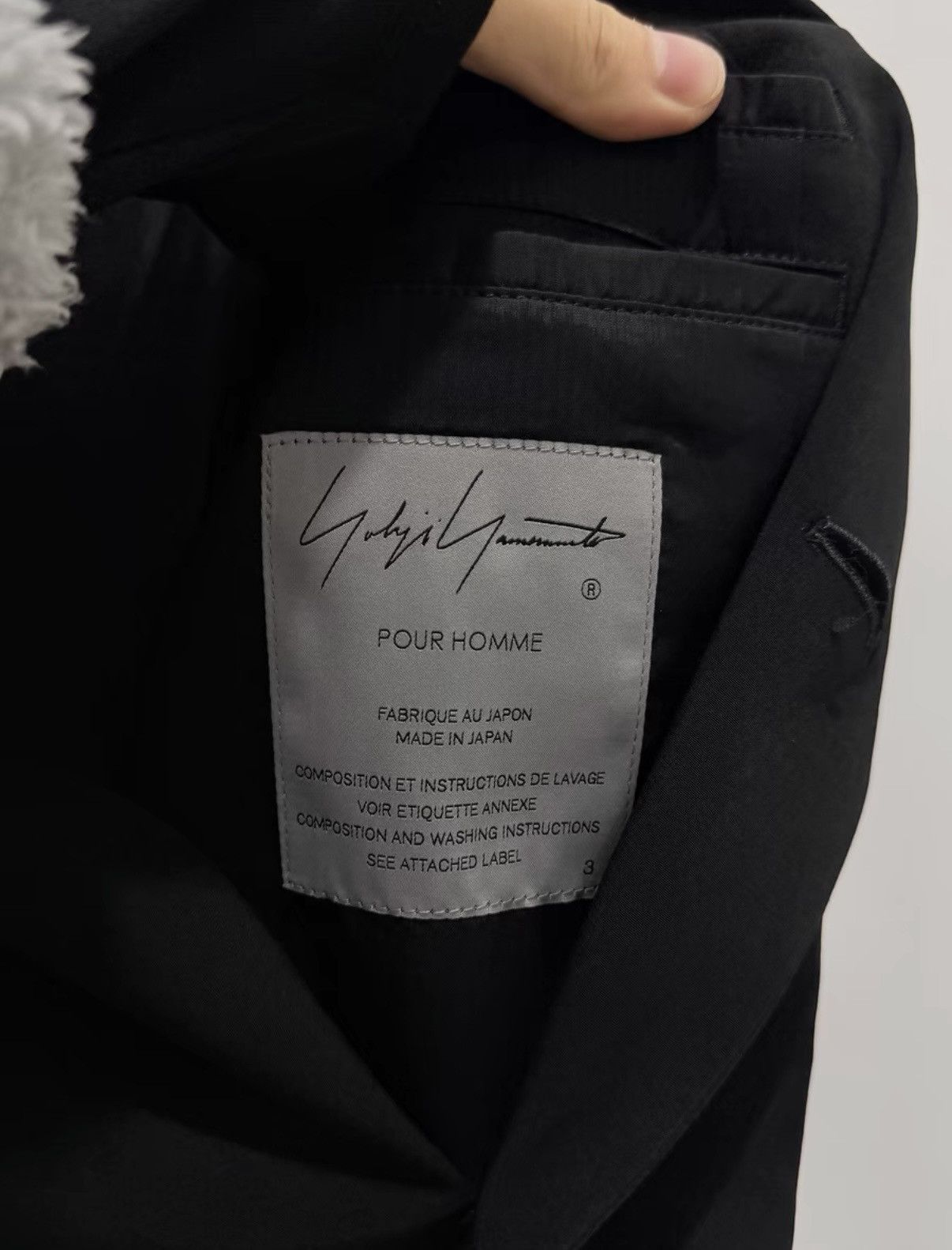 Yohji Yamamoto 【Yohji Yamamoto】23ss Triacetate Witch Hood Jacket Size US L / EU 52-54 / 3 - 4 Thumbnail