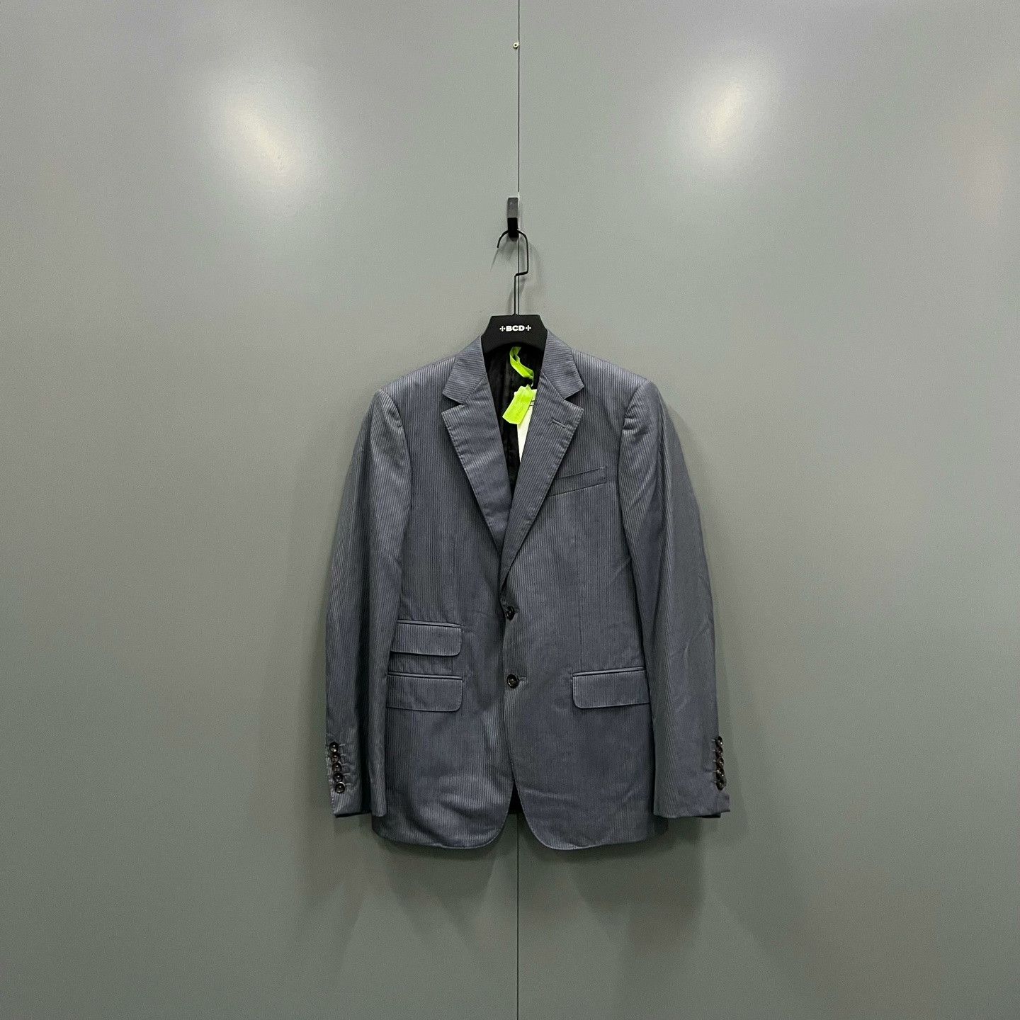Gucci Gucci Blue Pinstripe Suit Size US M / EU 48-50 / 2 - 1 Thumbnail