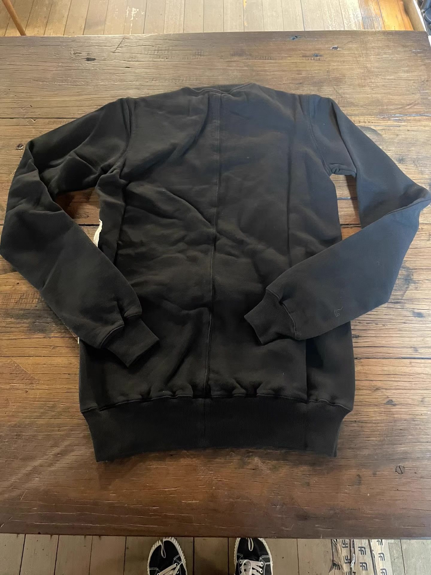 Rick Owens Drkshdw DRKSHDW 17SS women’s black witch patch sweatshirt Ｑ25 Size US XS / EU 42 / 0 - 2 Thumbnail