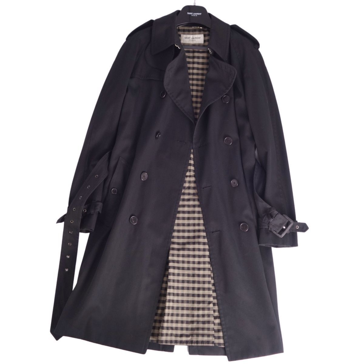 Saint Laurent Paris Saint Laurent Trench Caot Size US L / EU 52-54 / 3 - 1 Thumbnail