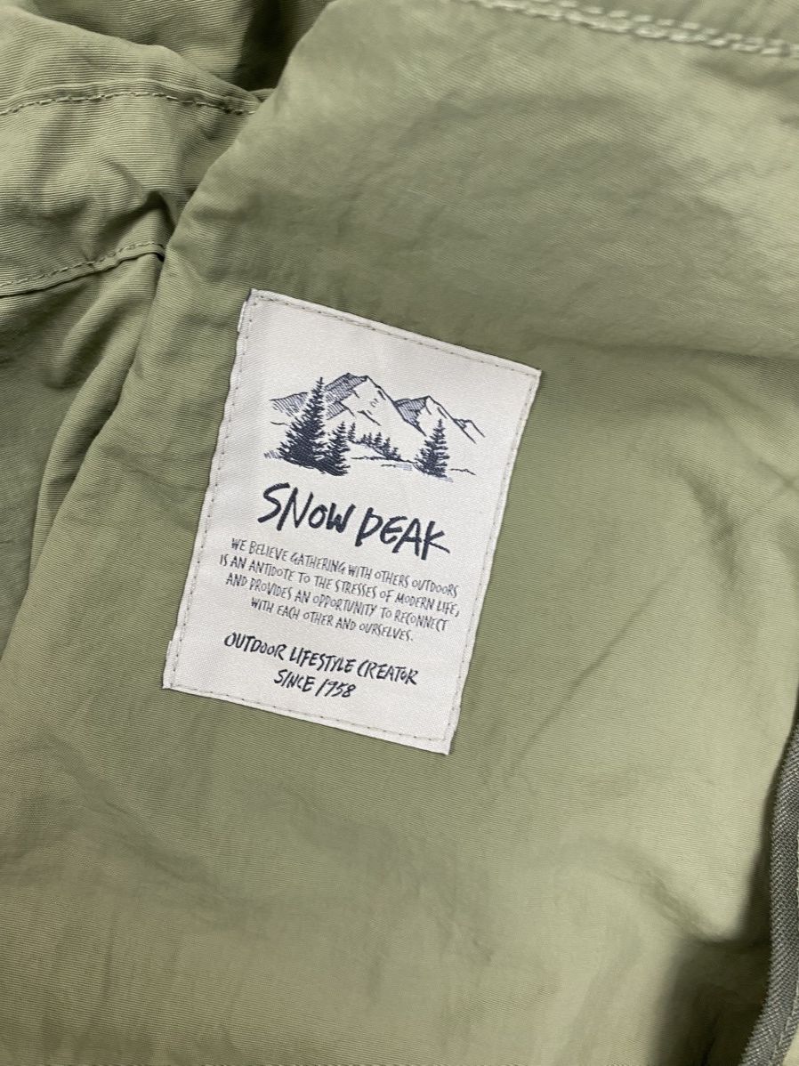Snow Peak Vintage Snow Peak Light Green In Parka Style Hooded Jacket Size M / US 6-8 / IT 42-44 - 12 Thumbnail
