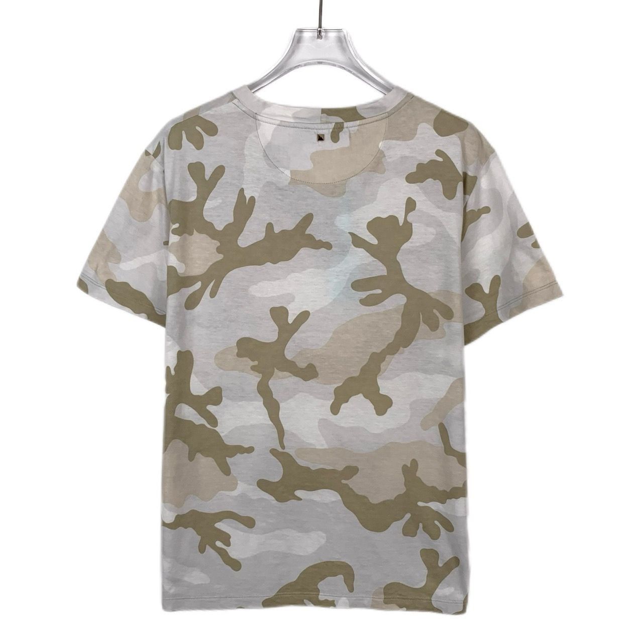 Valentino Valentino Camouflage Print Cotton Blend Short Sleeve T-Shir Size M / US 6-8 / IT 42-44 - 8 Thumbnail