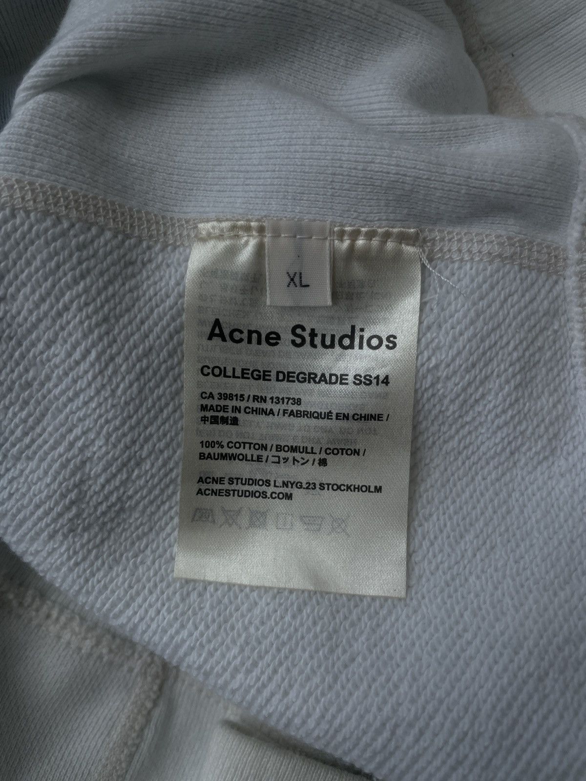 Acne Studios ACNE STUDIOS 2014 SWEATER Size US XL / EU 56 / 4 - 6 Thumbnail