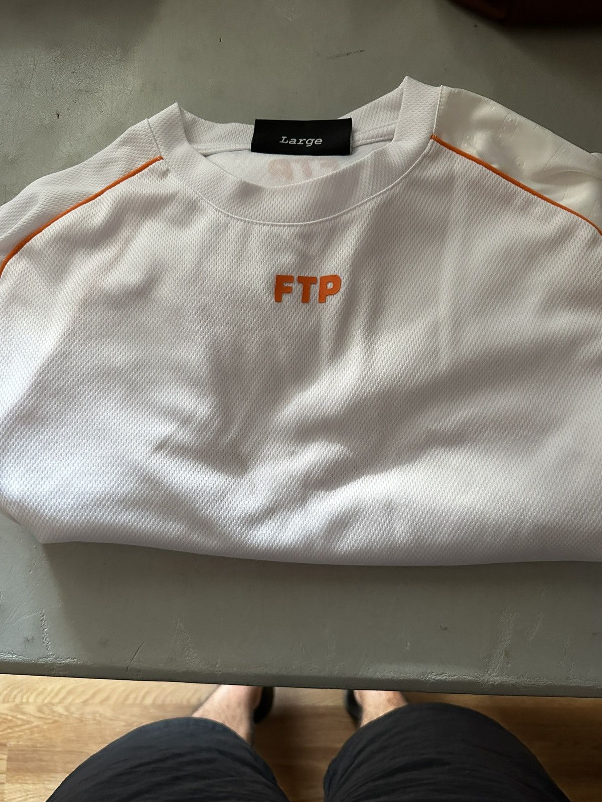 Fuck The Population FTP MESH PIPING JERSEY Size US L / EU 52-54 / 3 - 2 Thumbnail