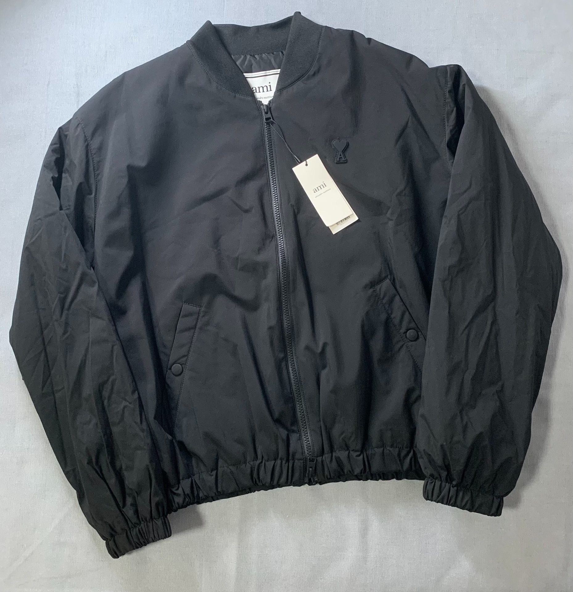 AMI Ami Heart Logo MA1 Bomber Jacket Size US M / EU 48-50 / 2 - 1 Thumbnail