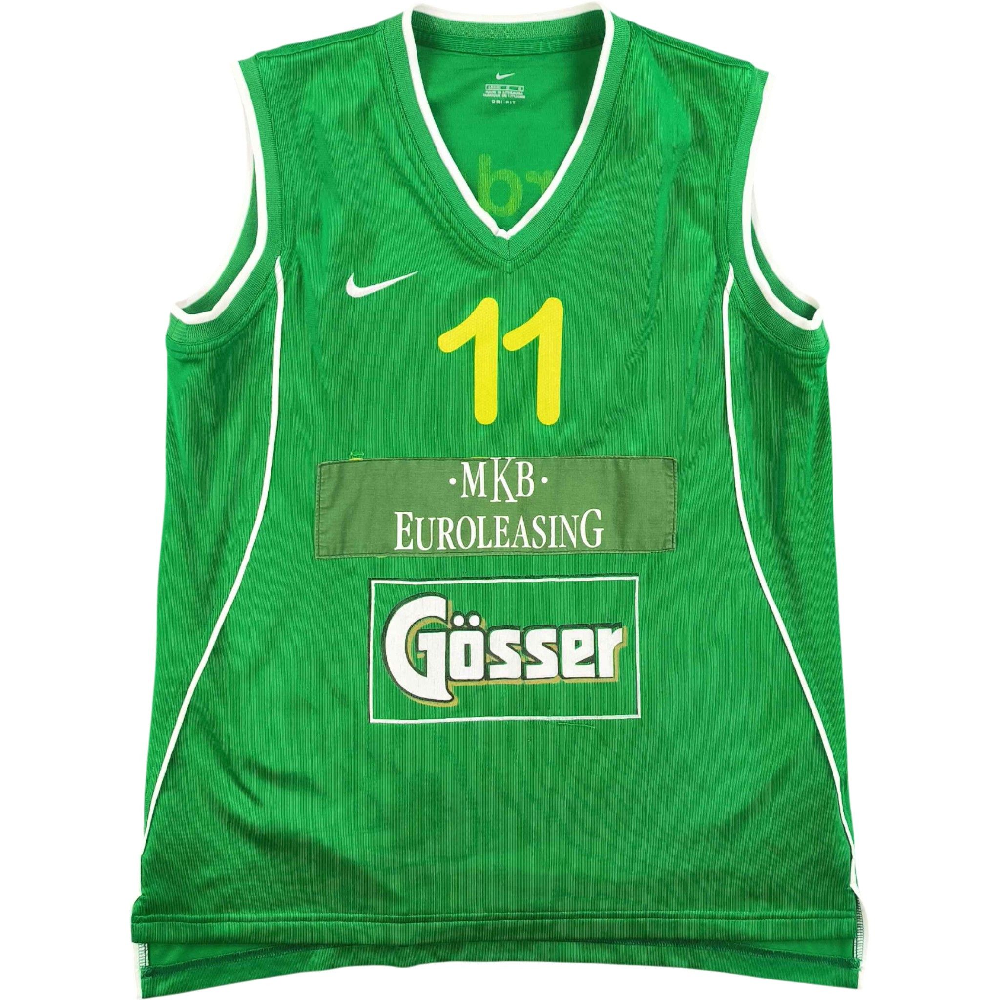 Nike MKB Euroleasing Sopron Nike #11basketball jersey sz Womens L Size L / US 10 / IT 46 - 1 Thumbnail