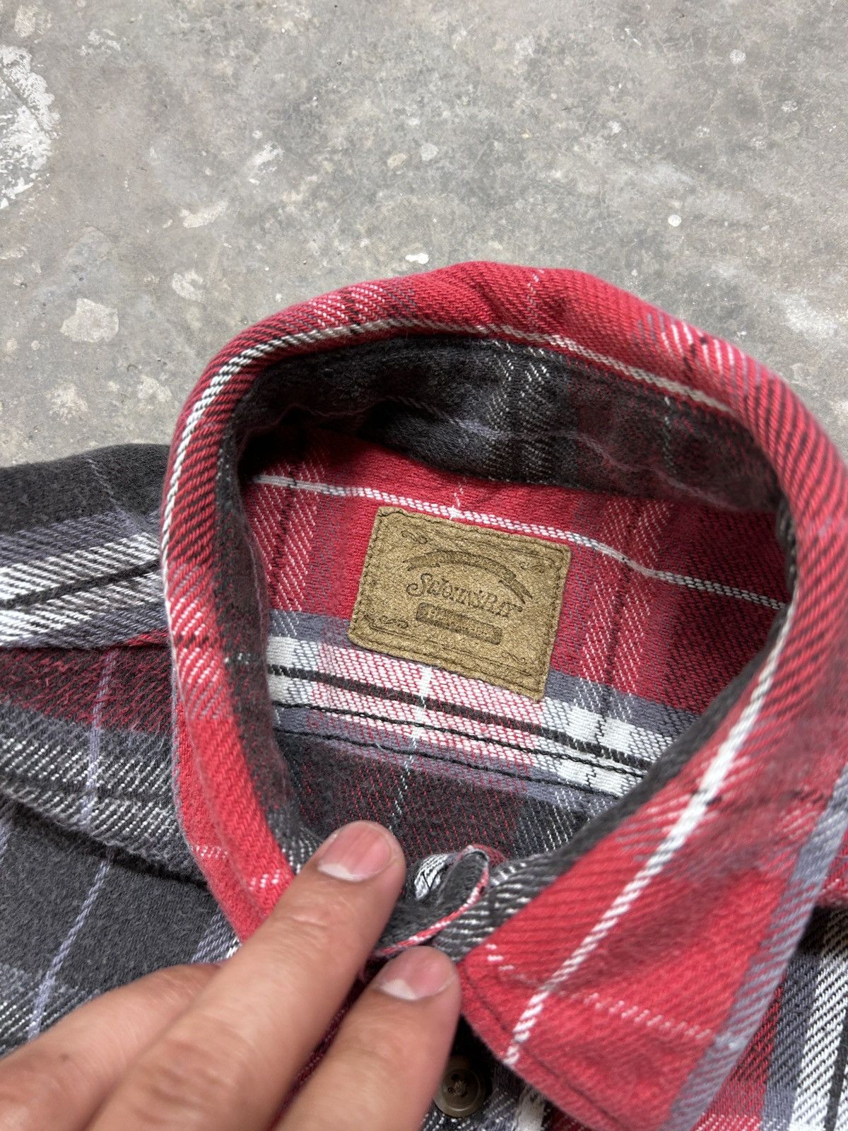 St. Johns Bay Vintage St. Johns Bay Plaid Western Button Up Flannel Size US XL / EU 56 / 4 - 2 Thumbnail