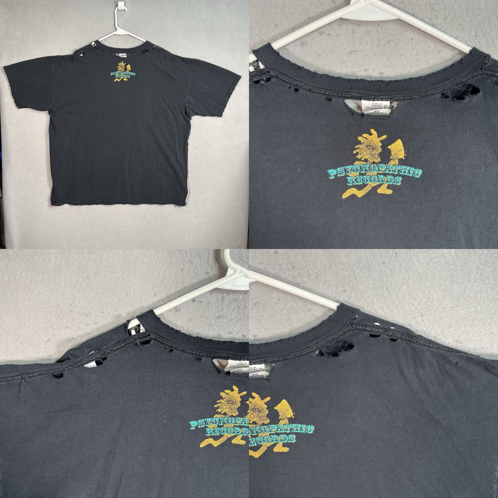 Anvil VINTAGE Y2K Insane Clown Posse The Great Milenko Shirt Adult 3XL Black Mens Size US XXL / EU 58 / 5 - 10 Thumbnail