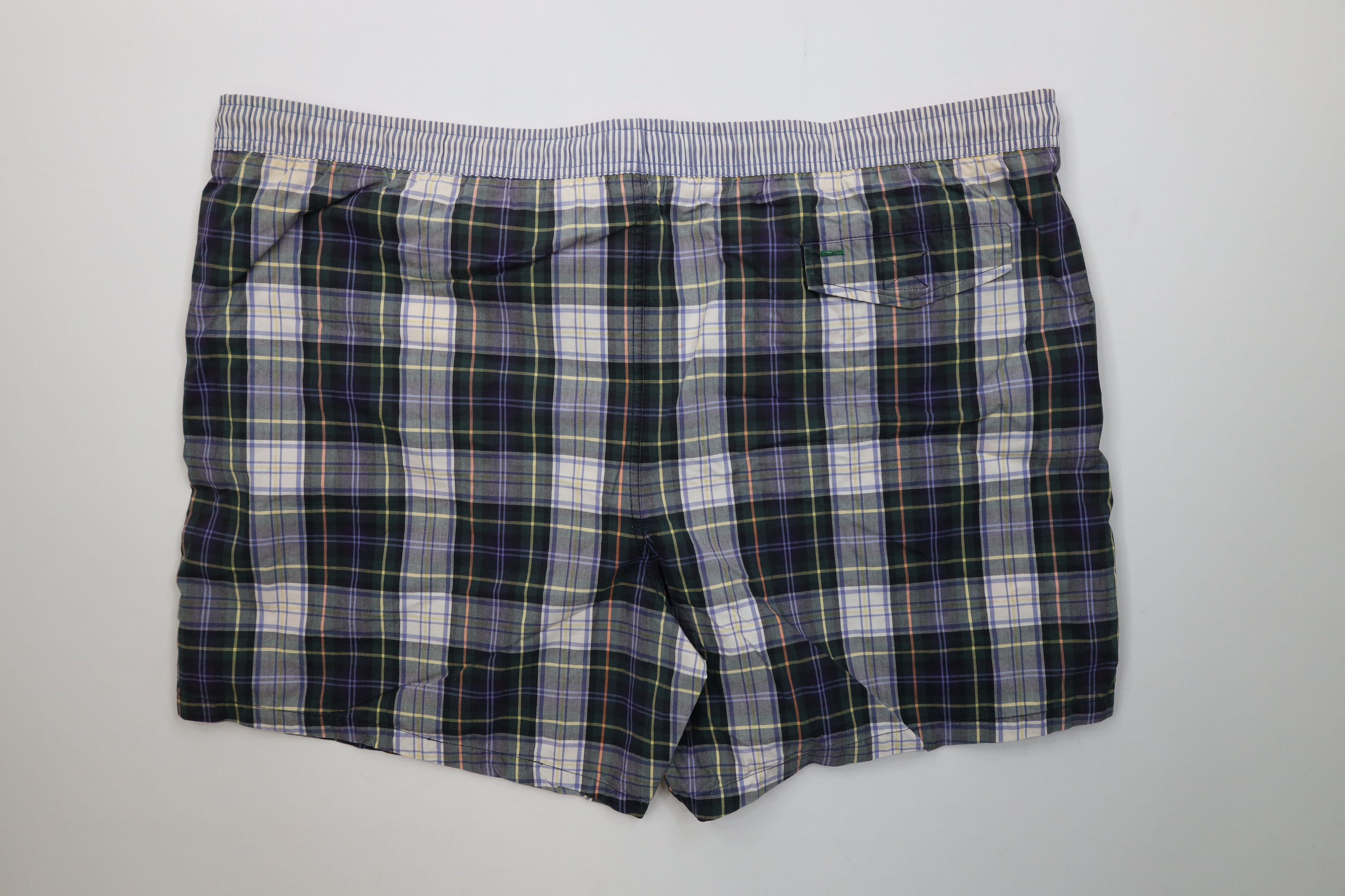 Tommy Hilfiger AS IS Vintage 90s Tommy Hilfiger Lined Shorts Swim Trunks Size US 38 / EU 54 - 11 Thumbnail