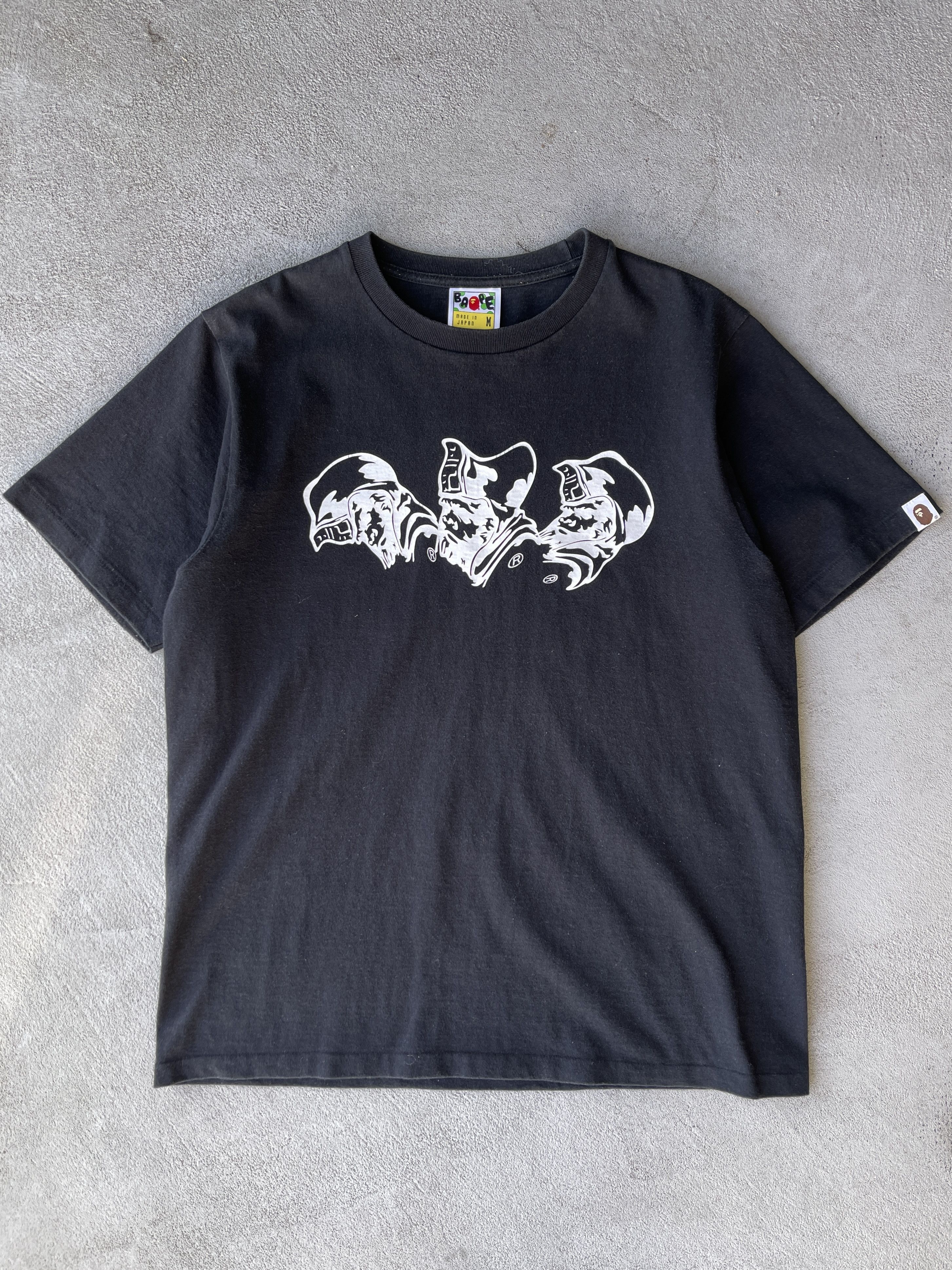 Bape STEAL! Bape Triple General Heads Tee (M) Size US M / EU 48-50 / 2 - 1 Thumbnail