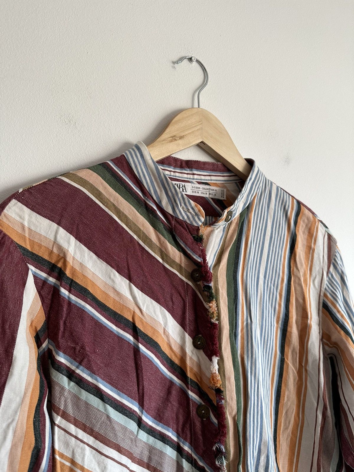 Zara Zara S/S 2019 Collection 05 Very rare shirt Size M / US 6-8 / IT 42-44 - 4 Thumbnail