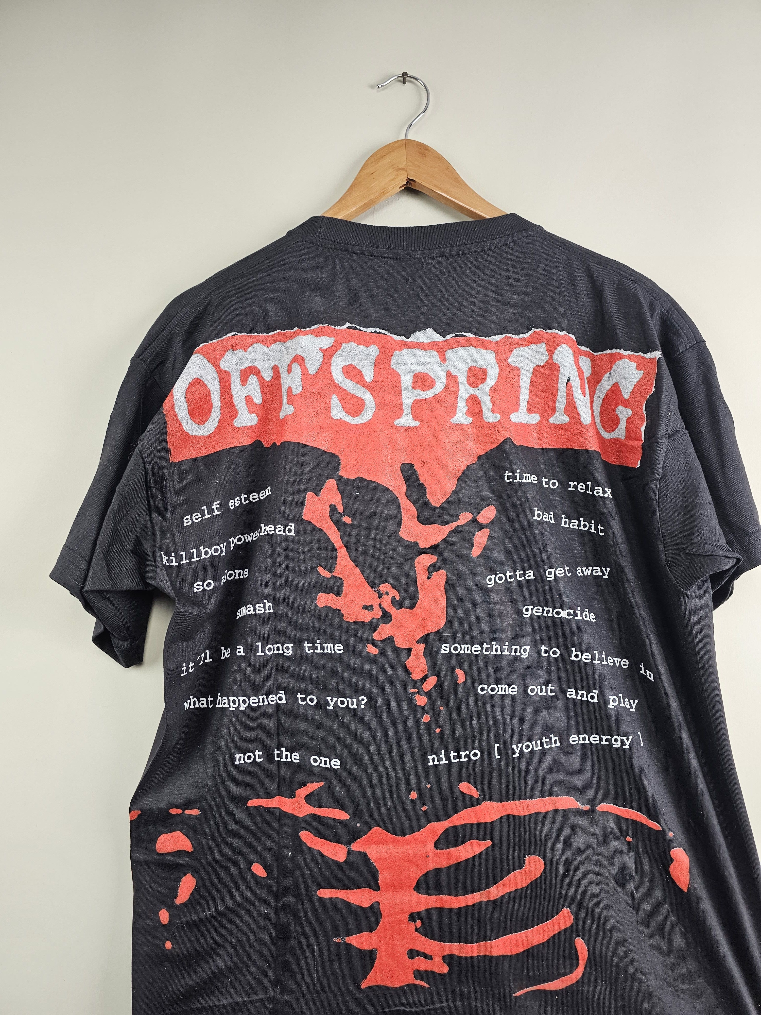 Band Tees × Vintage 90s The Offspring Smash Full print Size US L / EU 52-54 / 3 - 5 Thumbnail