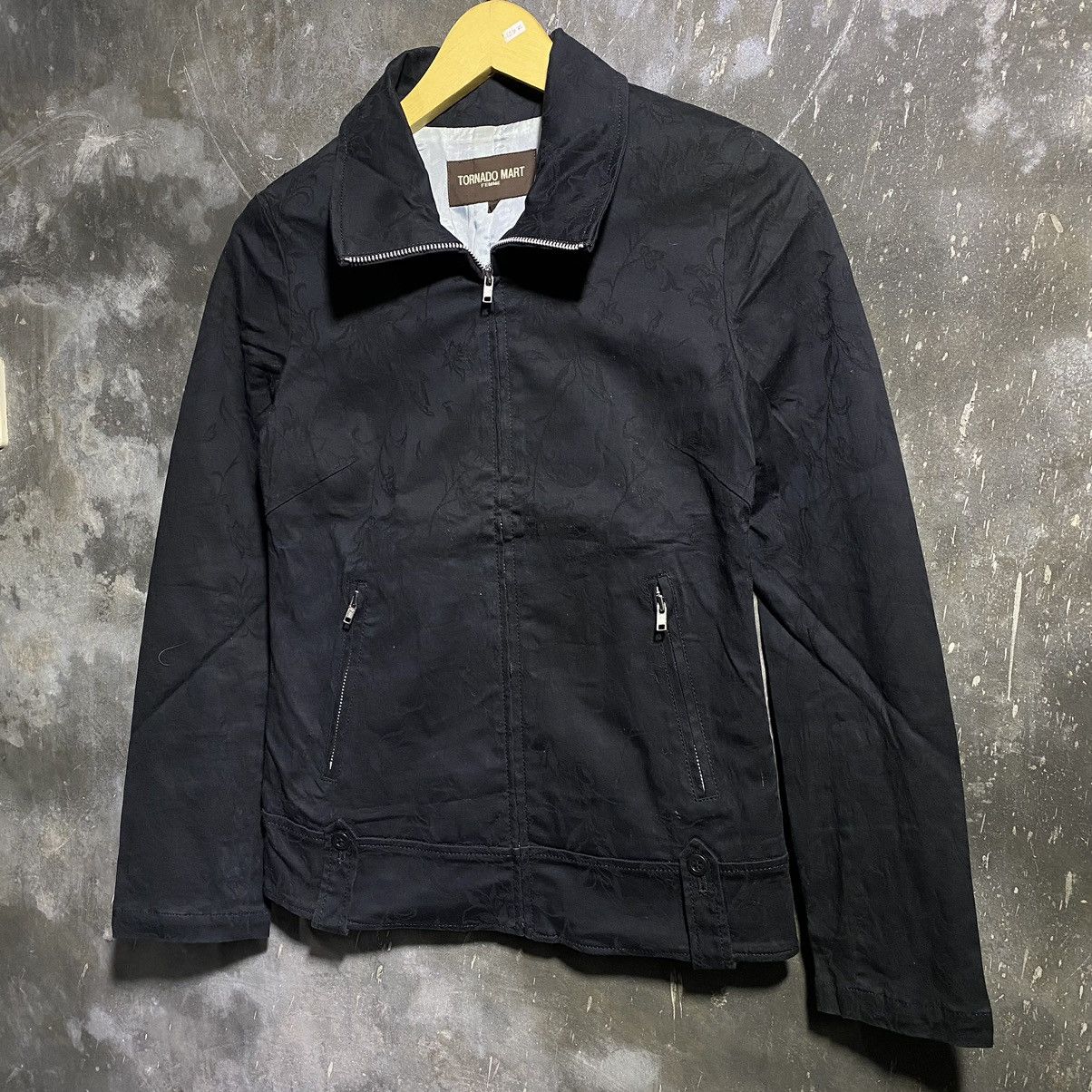 Tornado Mart Tornado Mart Roses Accent Rider Jacket Size M / US 6-8 / IT 42-44 - 3 Thumbnail