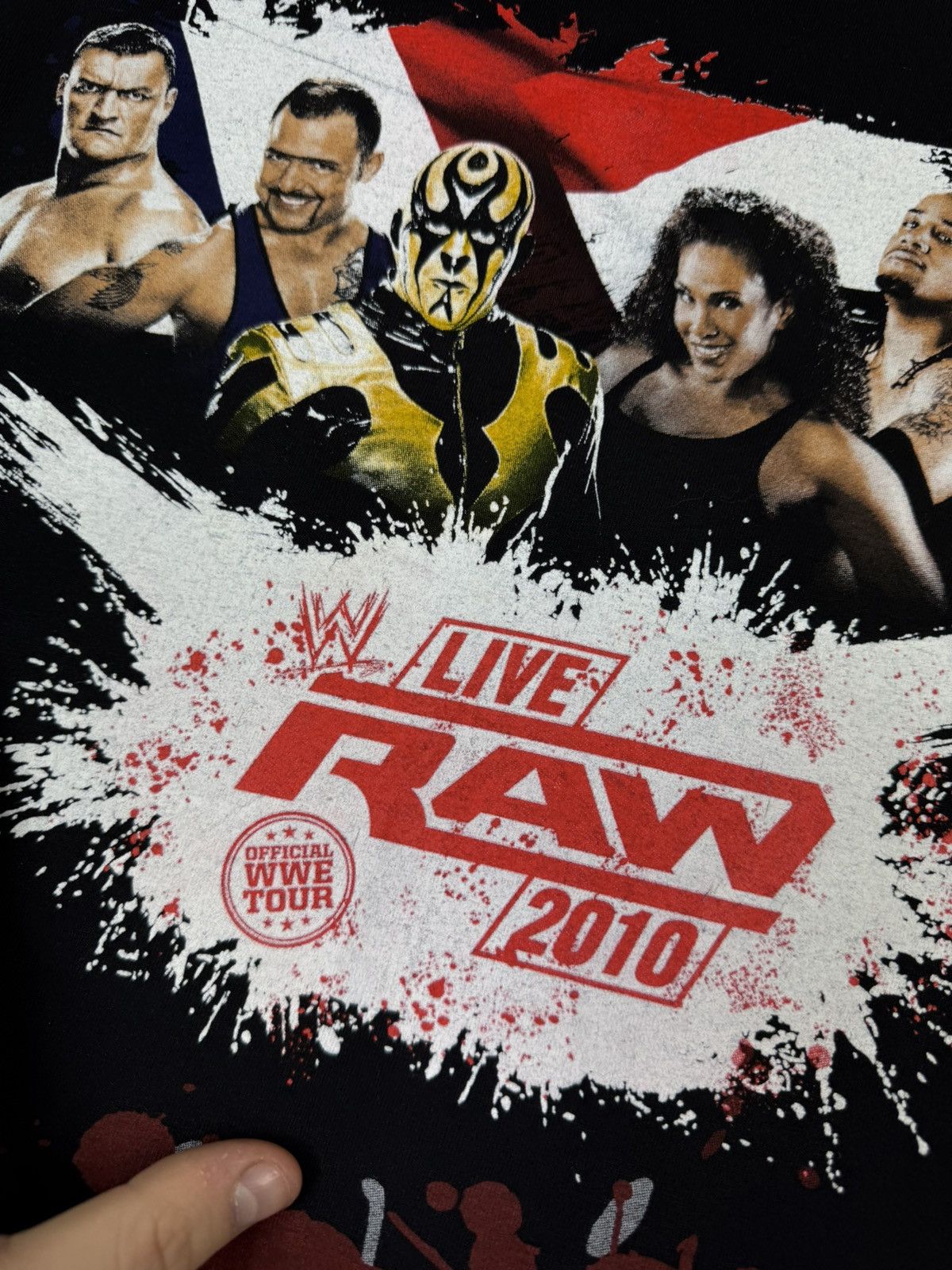 WWE WWE The Raw 2010 Wrestling T-shirt Size US M / EU 48-50 / 2 - 20 Thumbnail