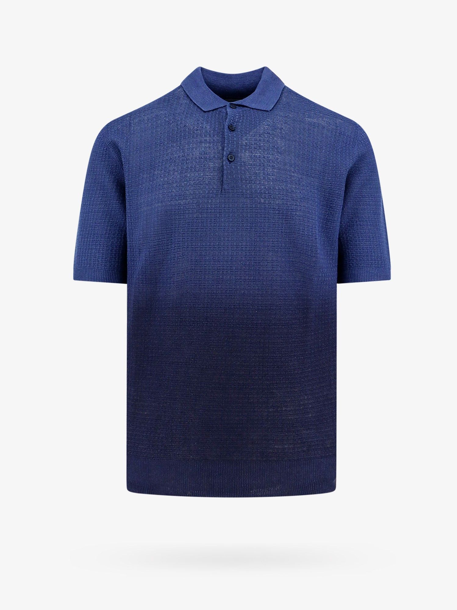 Image of Corneliani Polo Shirt Man Blue Polo Shirts, Men's (Size 2XL)