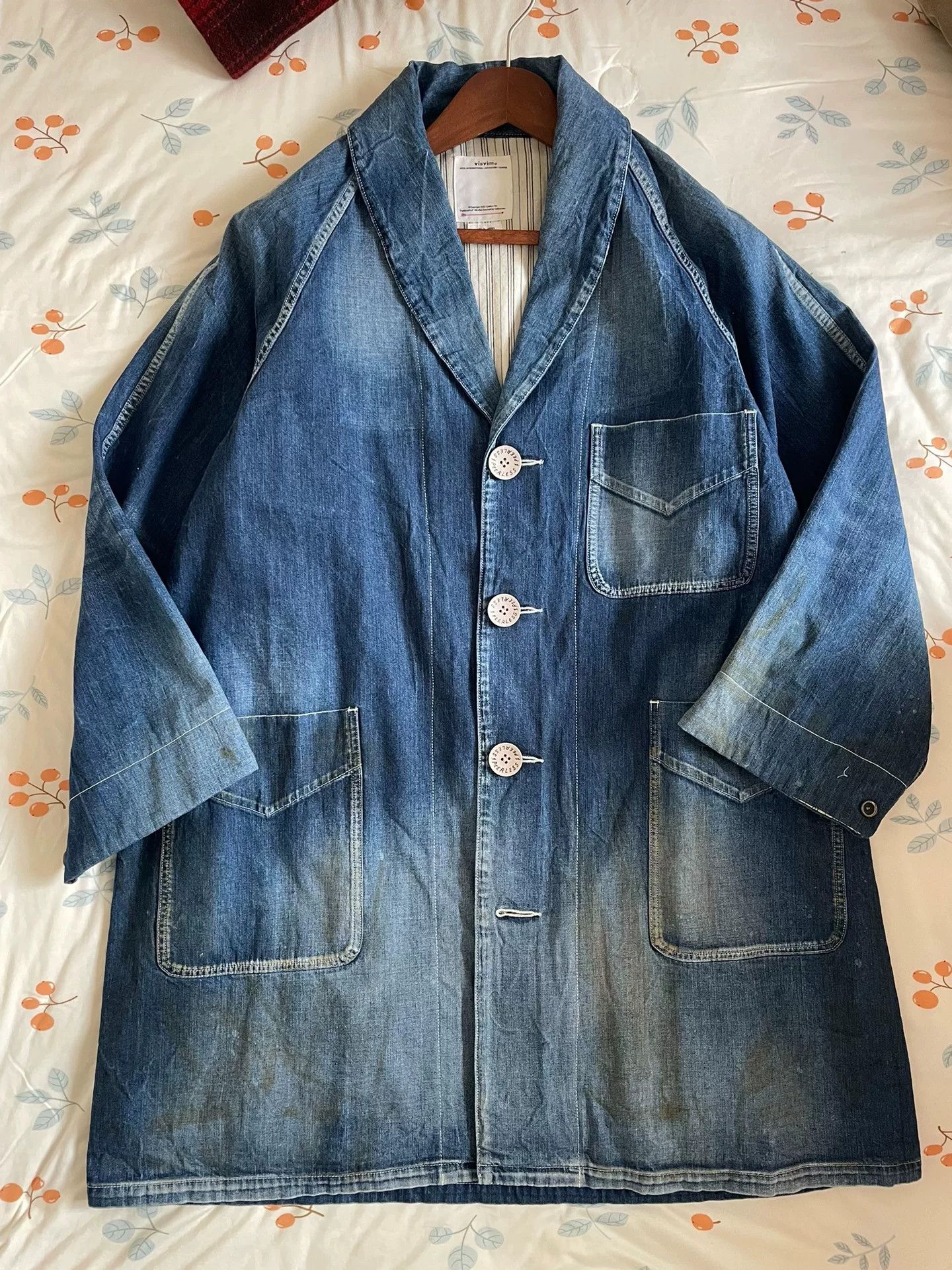 Visvim visvim ss four corners denim coat Size US M / EU 48-50 / 2 - 1 Thumbnail