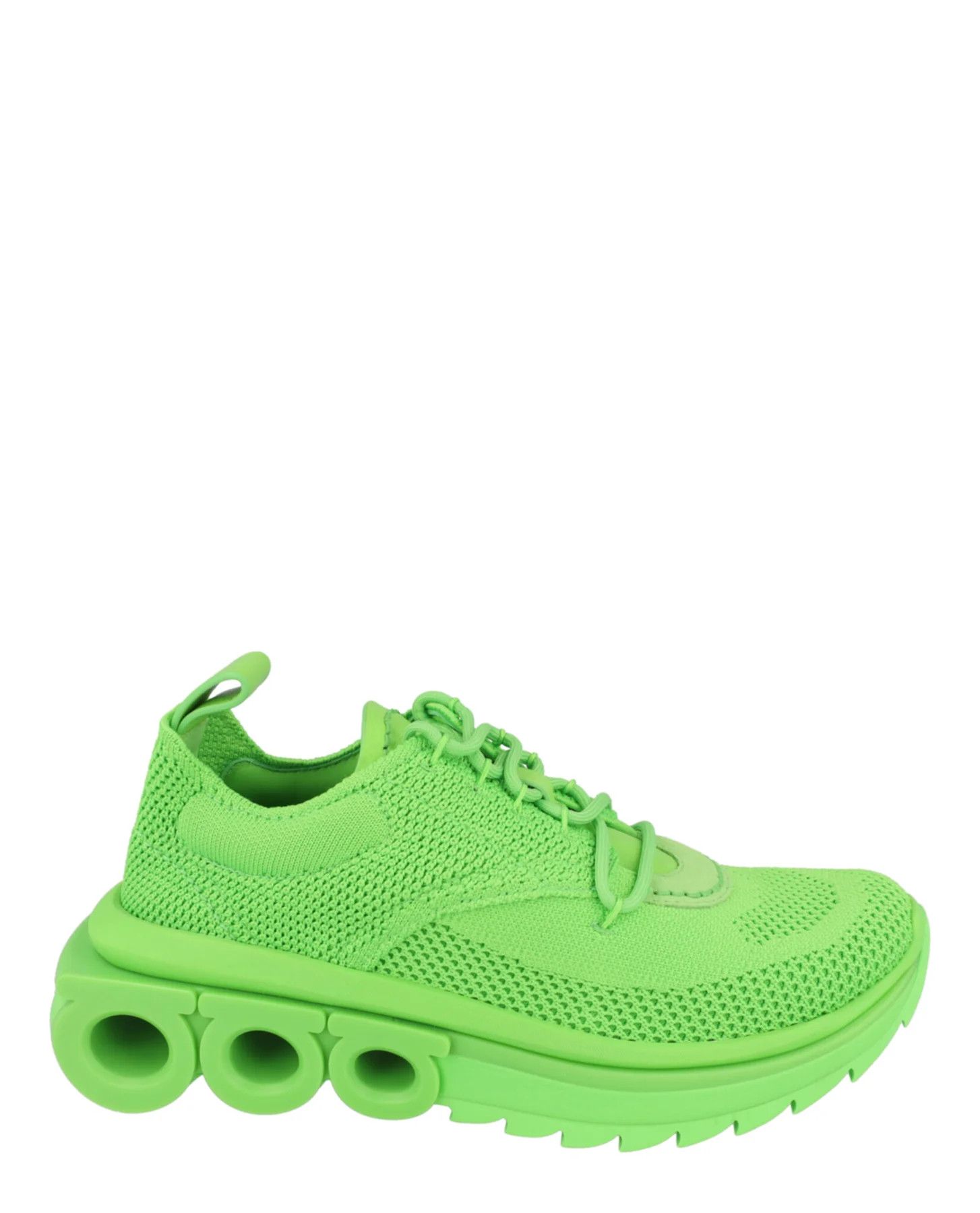 Salvatore Ferragamo o1y0426 Low-Top Sneakers in Green Size US 5.5 / IT 35.5 - 1 Thumbnail