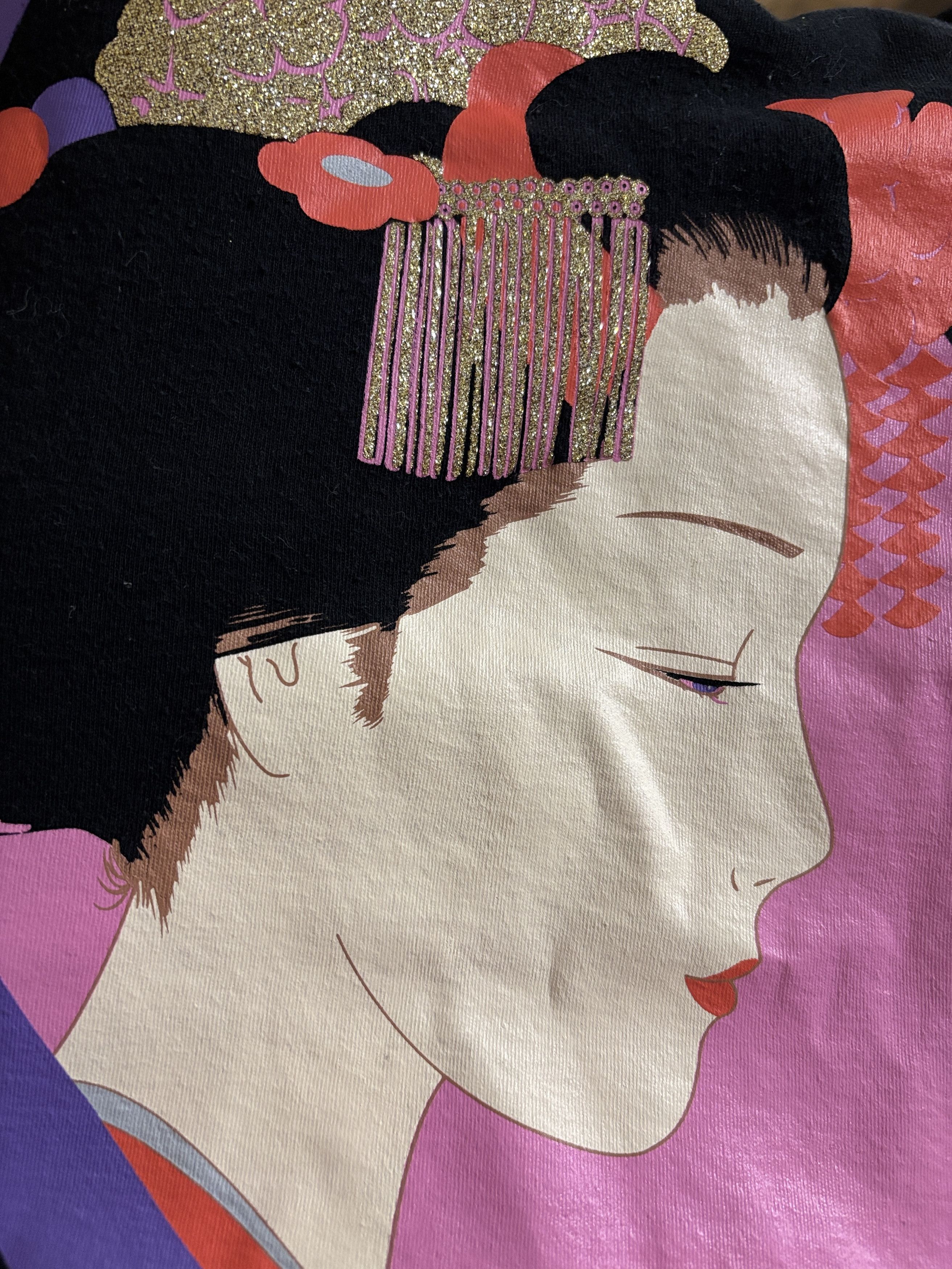 Japanese Brand Maiko of Kyoto Graphic T-Shirt Made in Japan Size M / US 6-8 / IT 42-44 - 2 Thumbnail