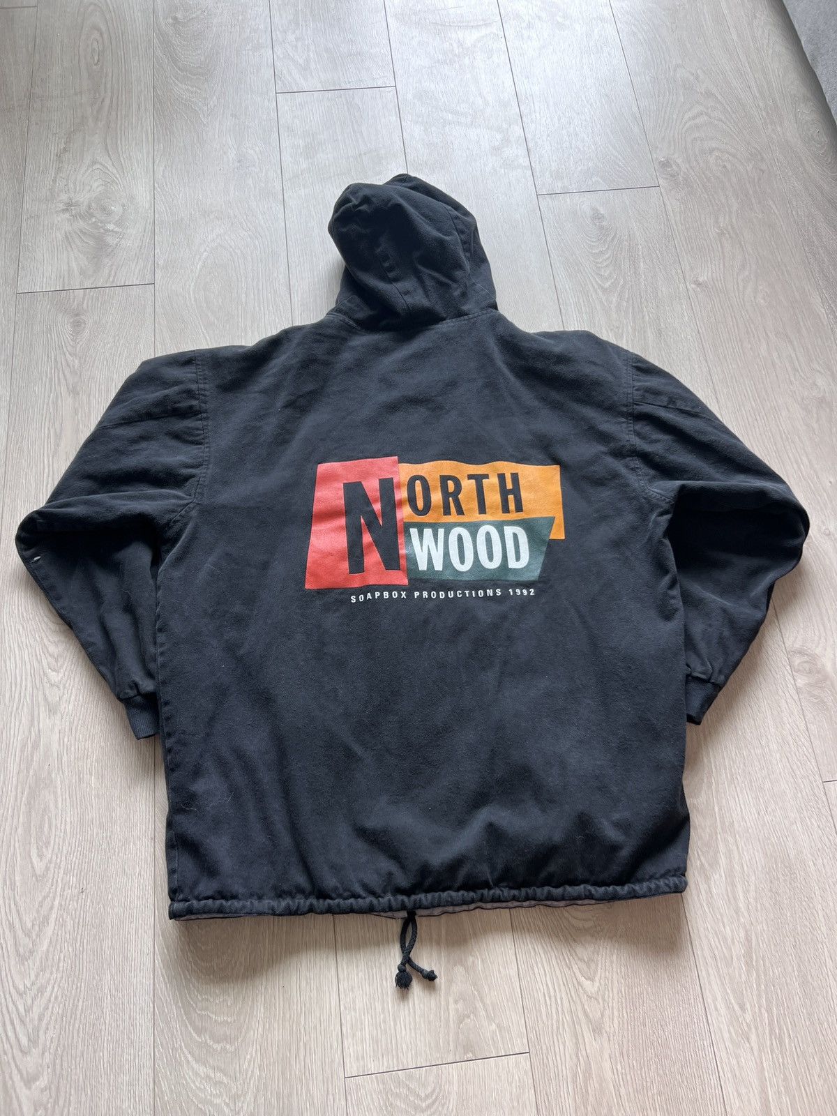 Other Vintage 1992 Northwood Soapbox Productions 90s Hoodie Size US L / EU 52-54 / 3 - 1 Thumbnail