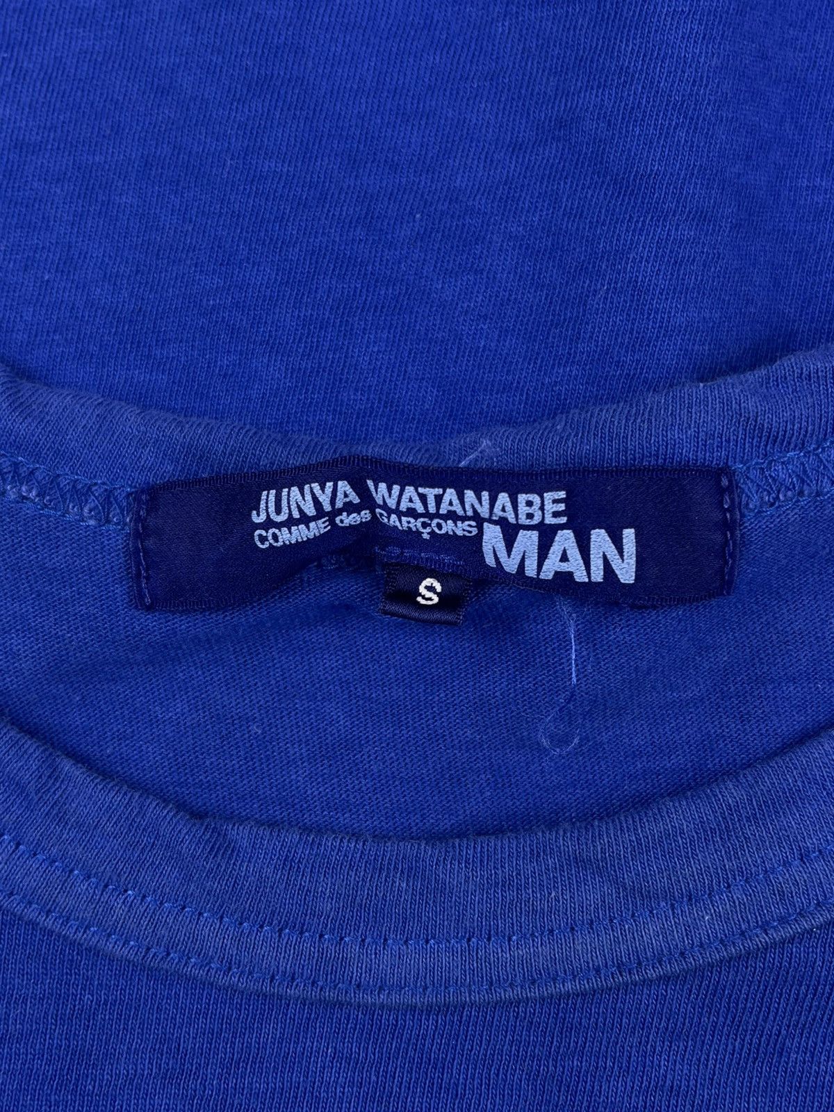 Junya Watanabe SS09 Junya Watanabe Luggage Sticker Print Tshirt Blue Size US S / EU 44-46 / 1 - 6 Thumbnail