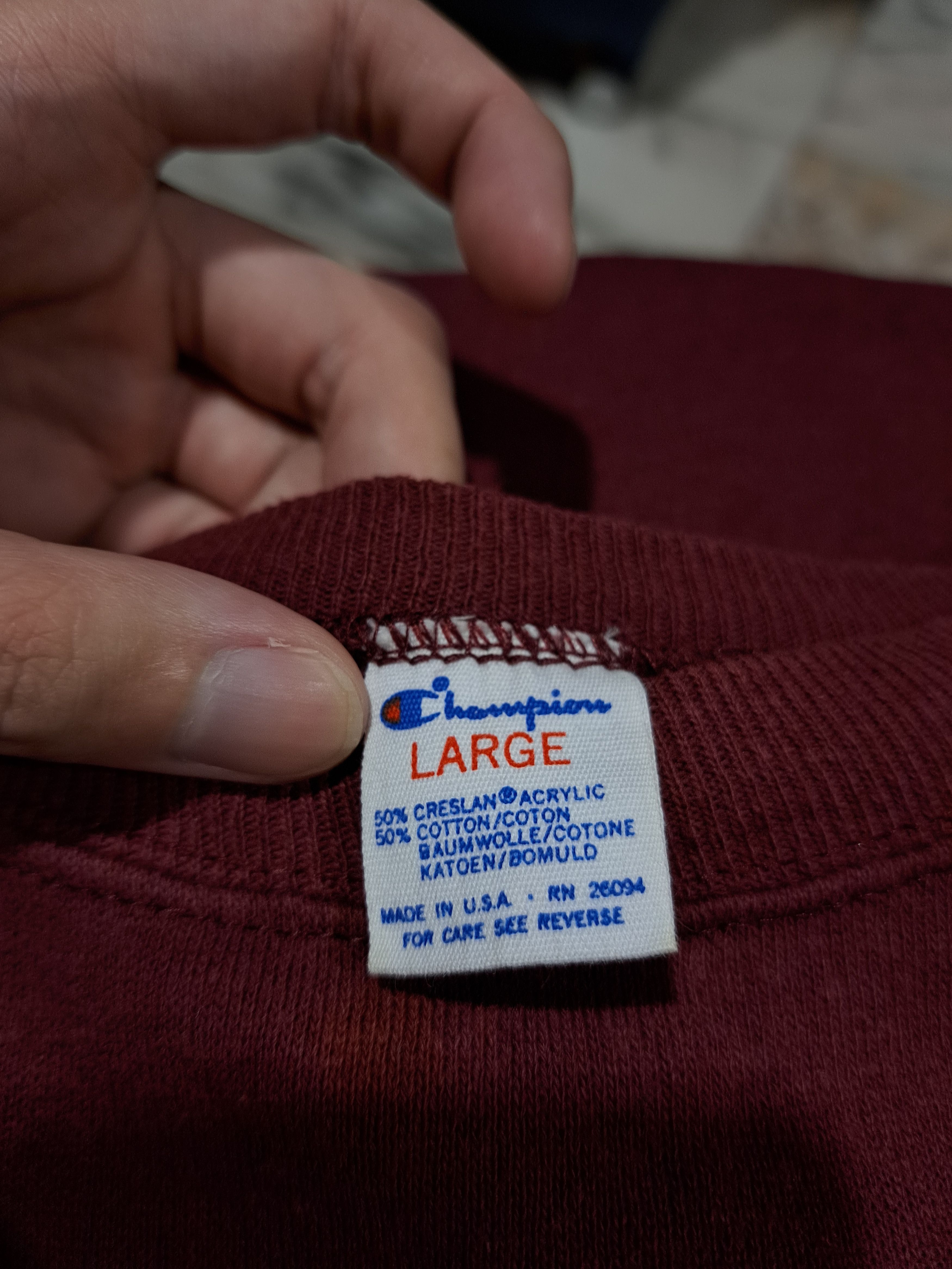 Champion × Vintage Vintage 80s Champion Harvard University Sweatshirt Size L / US 10 / IT 46 - 6 Thumbnail
