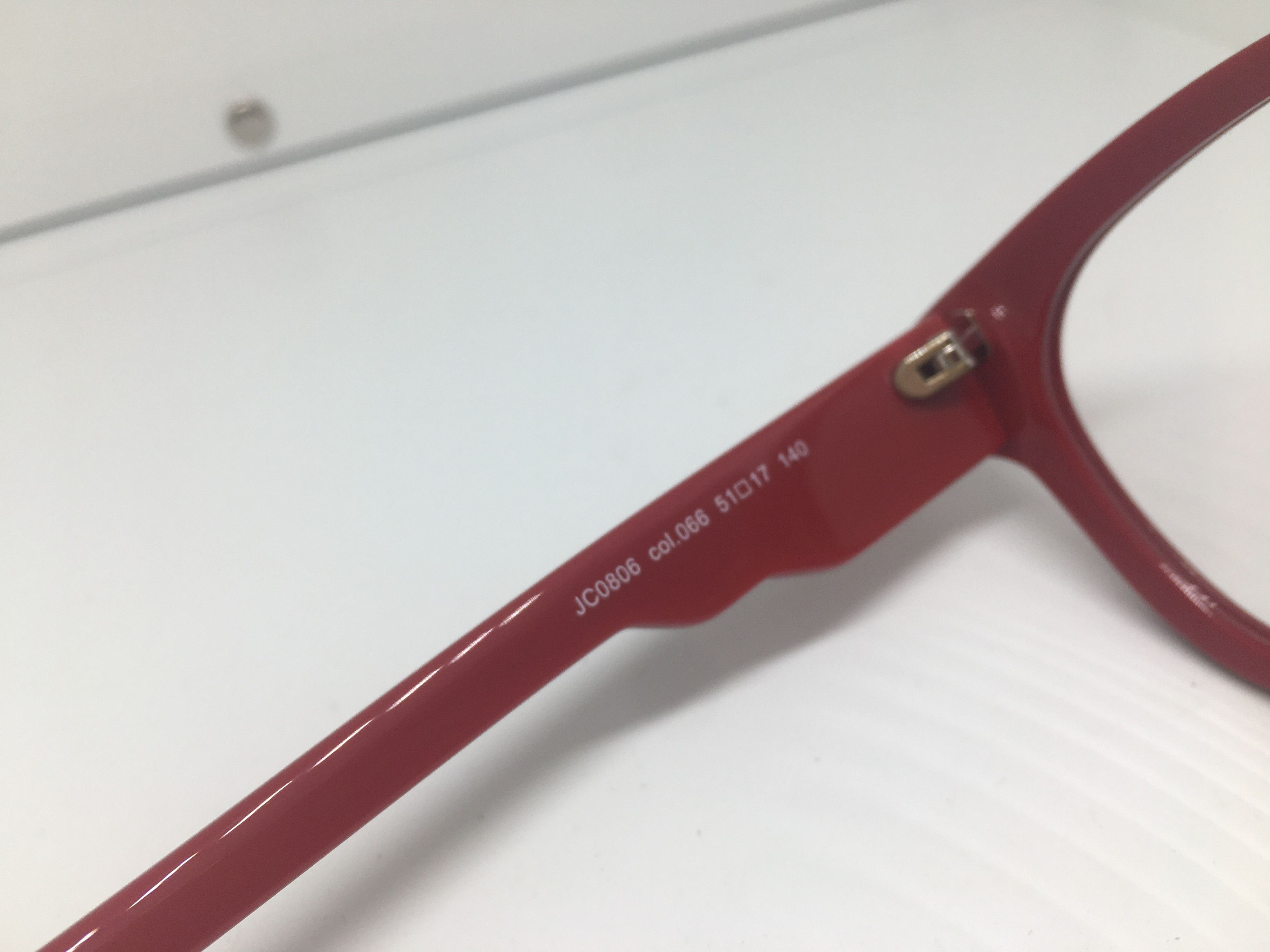 Just Cavalli Just Cavalli Red Acetate Eyeglasses Frame Size ONE SIZE - 6 Thumbnail