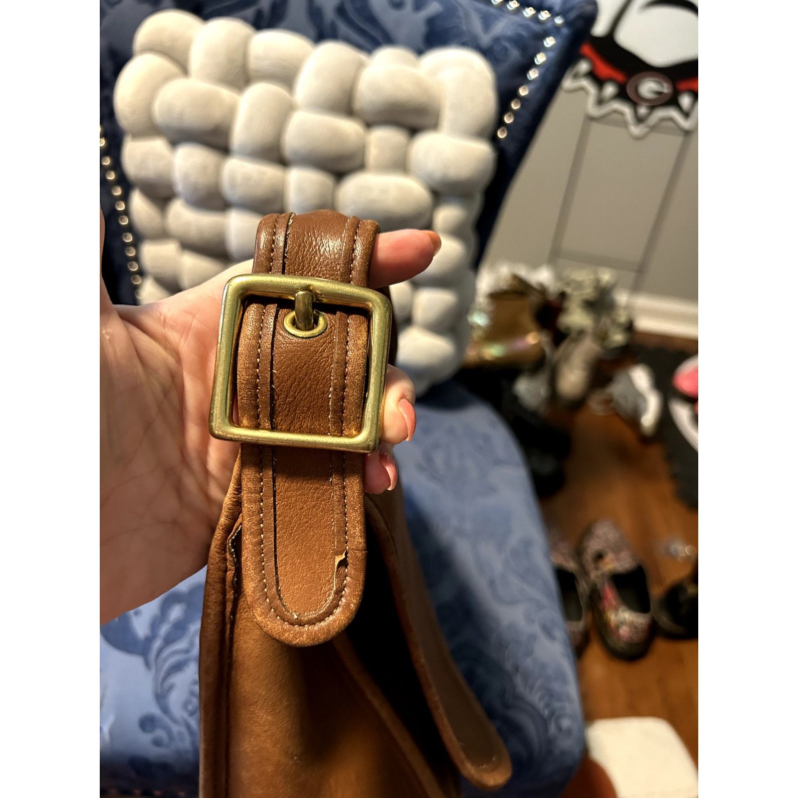 Coach Vintage Coach Patricia Legacy Crossbody Light Brown Size ONE SIZE - 4 Thumbnail