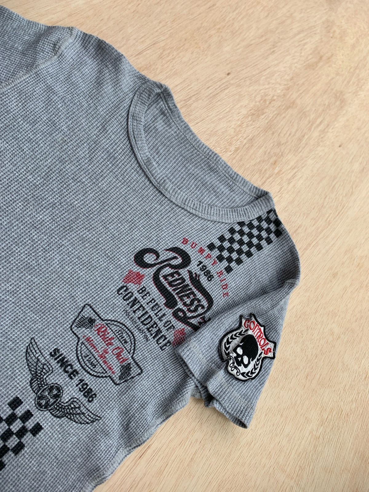 Hysteric Glamour × Japanese Brand Greaten Motorcycle Roared away Tshirt Size US M / EU 48-50 / 2 - 7 Thumbnail