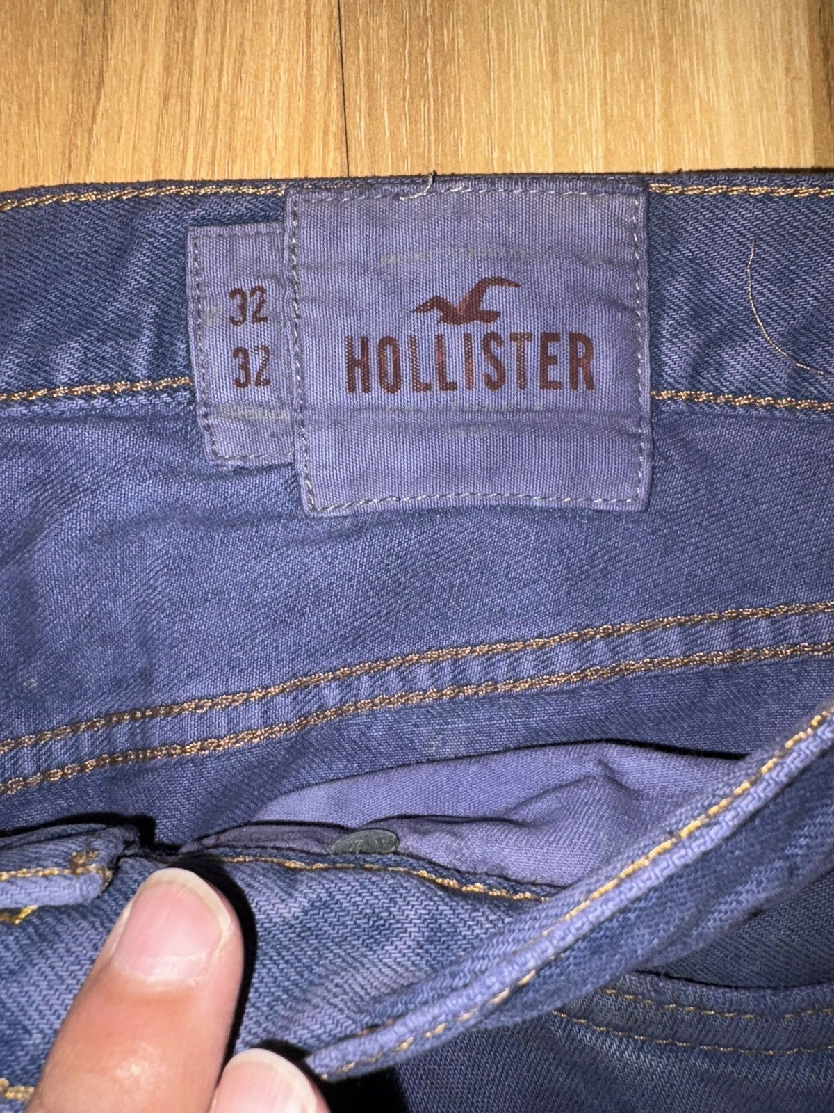 Hollister Y2K streetwear hollister low rise bootcut faded jeans Size US 32 / EU 48 - 8 Thumbnail