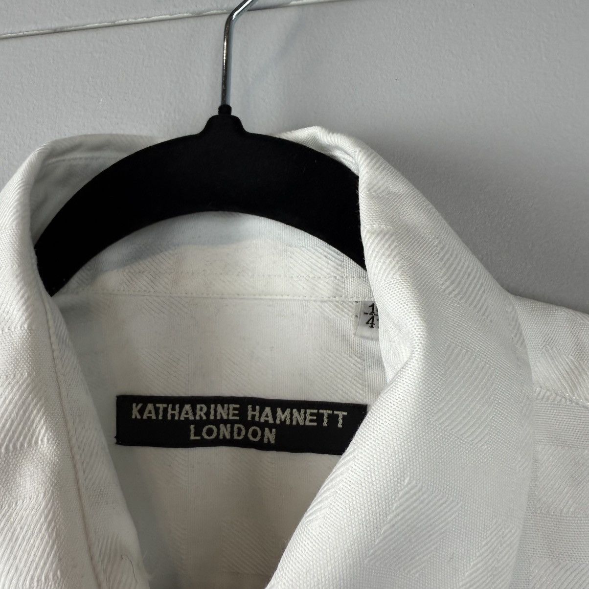 Katharine Hamnett London Vintage Kathrarine Hamnett London Shirt Button Up Size US L / EU 52-54 / 3 - 7 Thumbnail